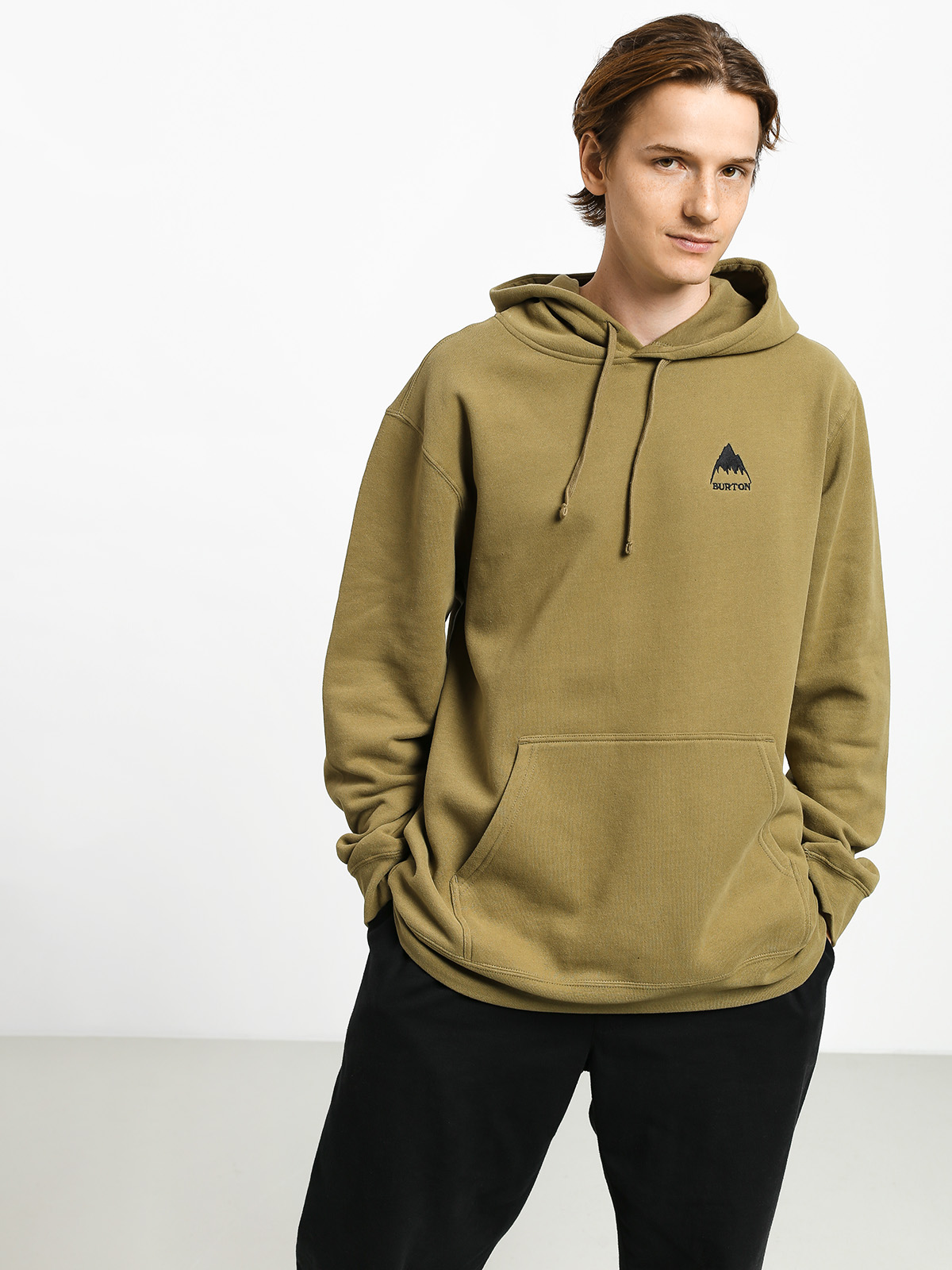 Bluza z kapturem Burton Mountain HD (martini olive)