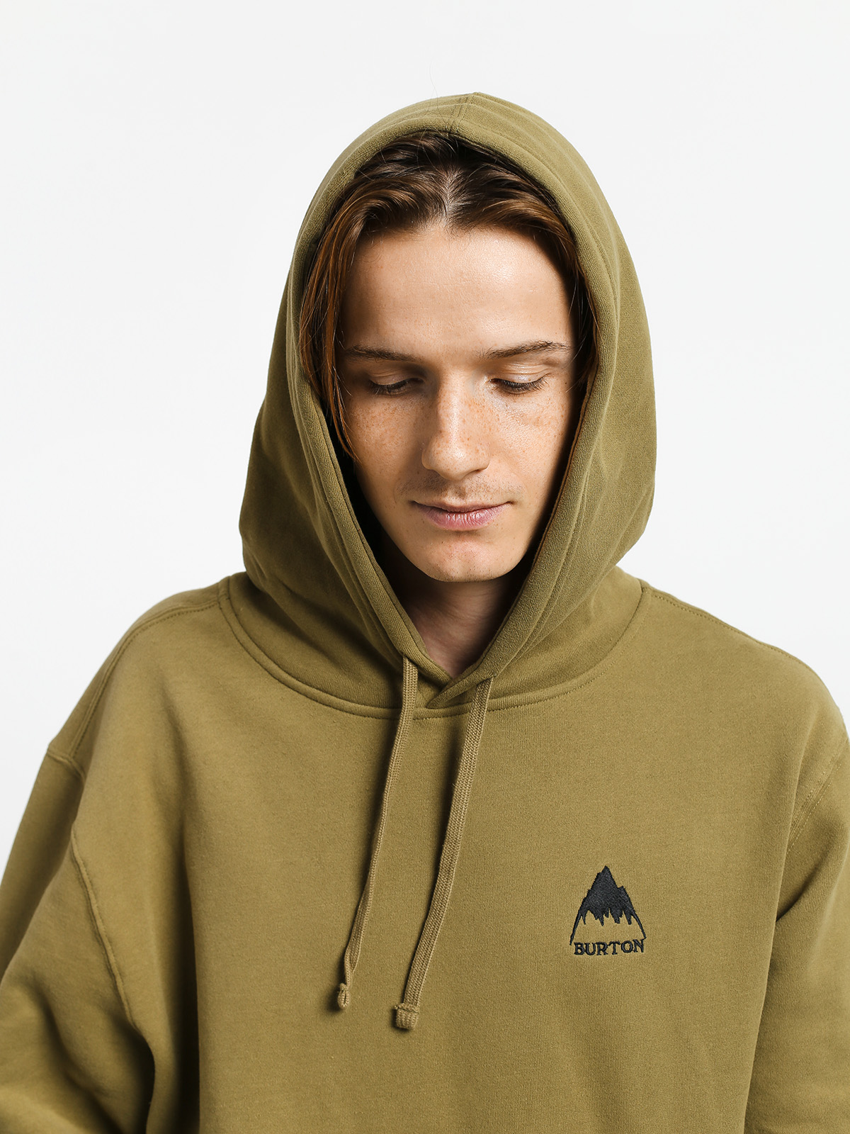 Bluza z kapturem Burton Mountain HD (martini olive)