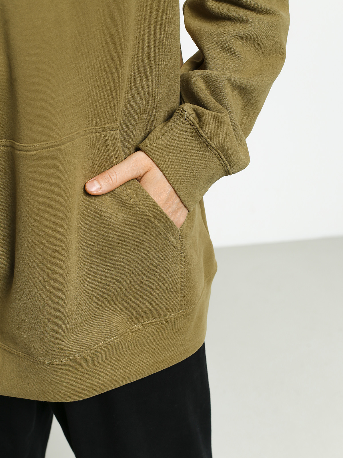 Bluza z kapturem Burton Mountain HD (martini olive)