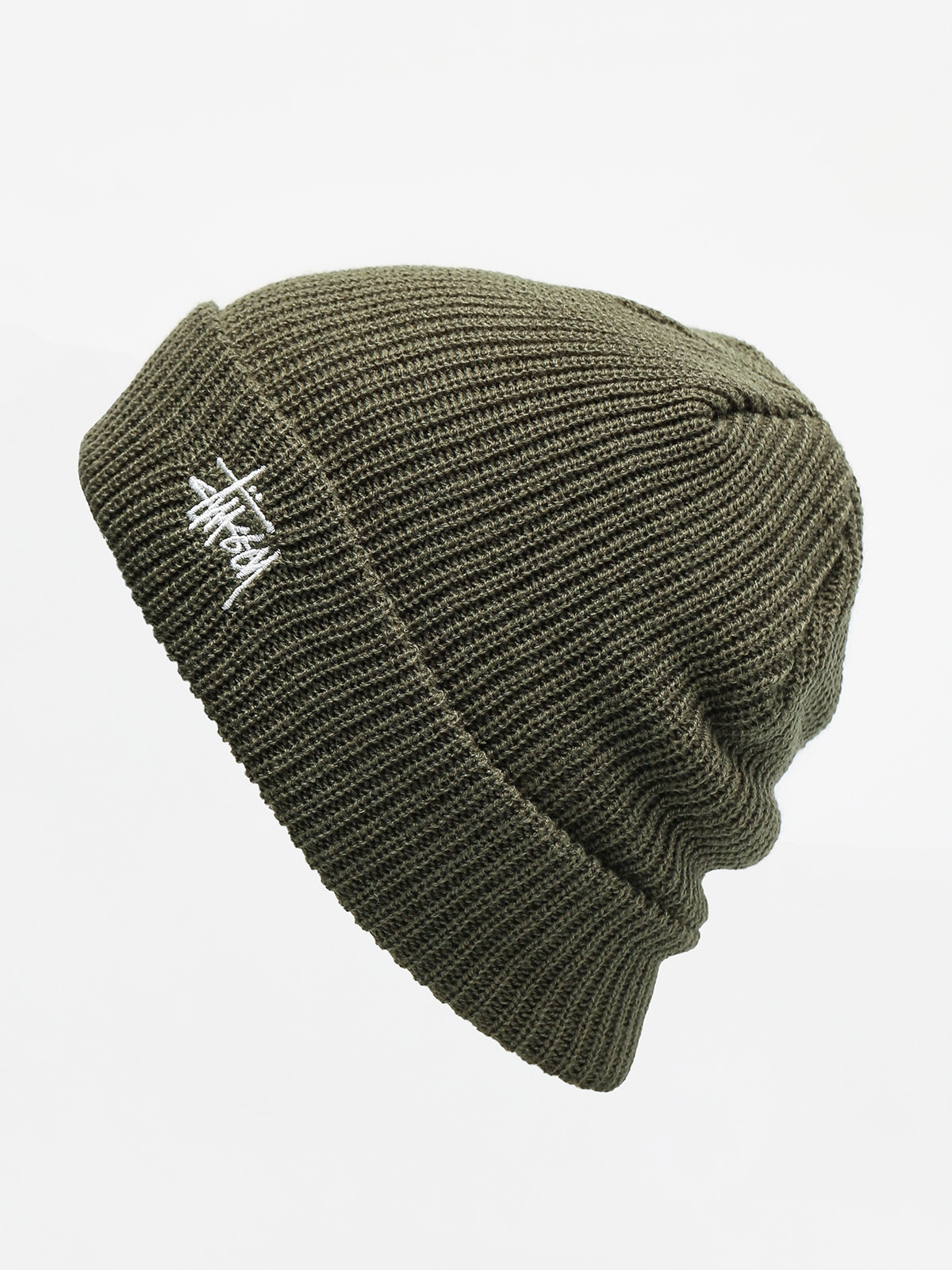 Czapka zimowa Stussy Basic Cuff (olive)