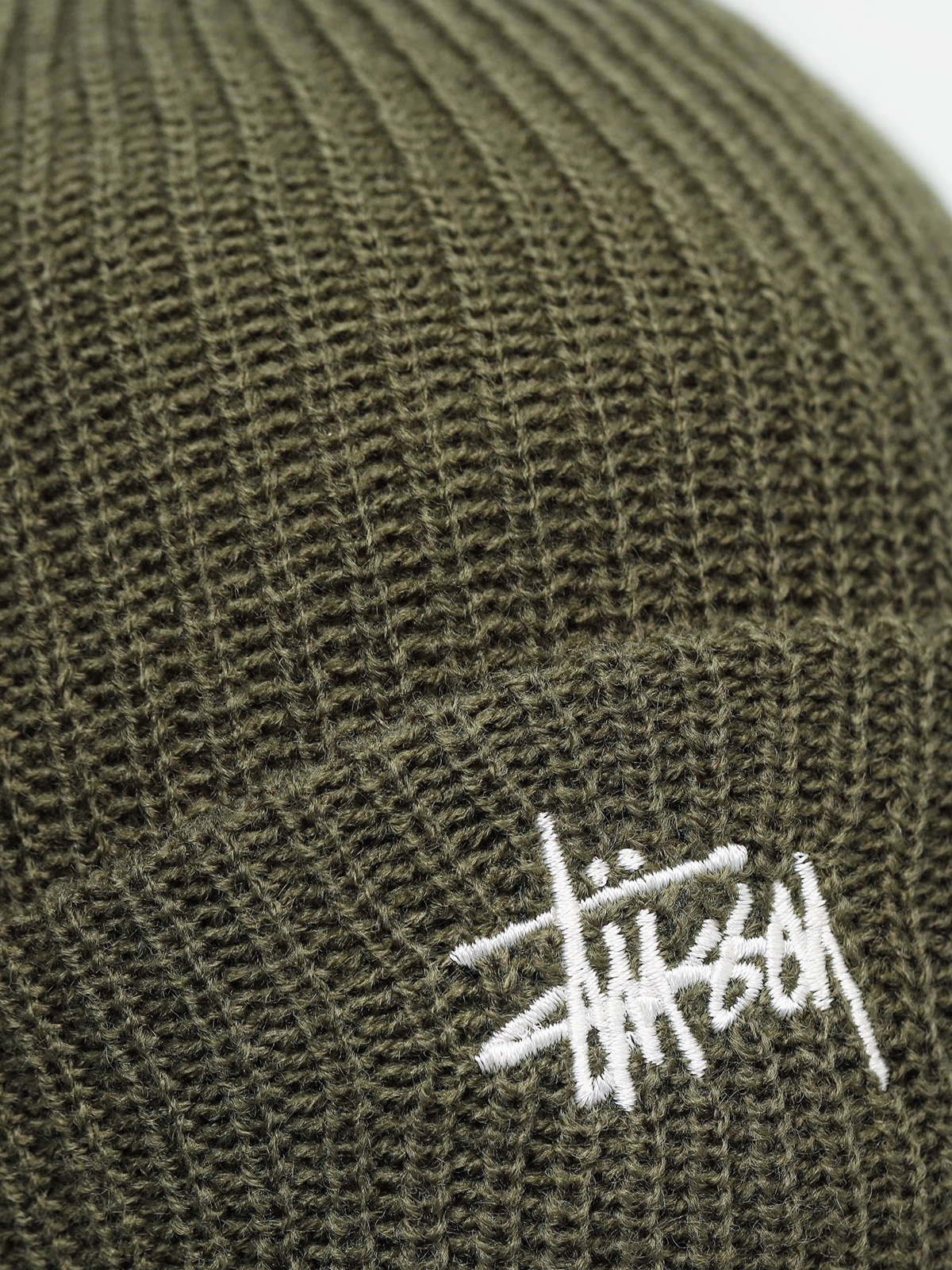 Czapka zimowa Stussy Basic Cuff (olive)