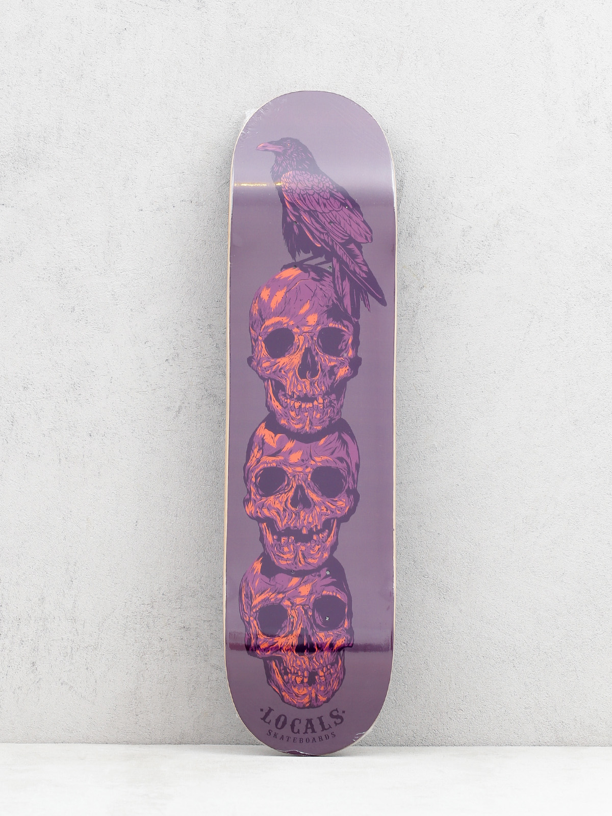Deck Locals Skateboards Team (purple)