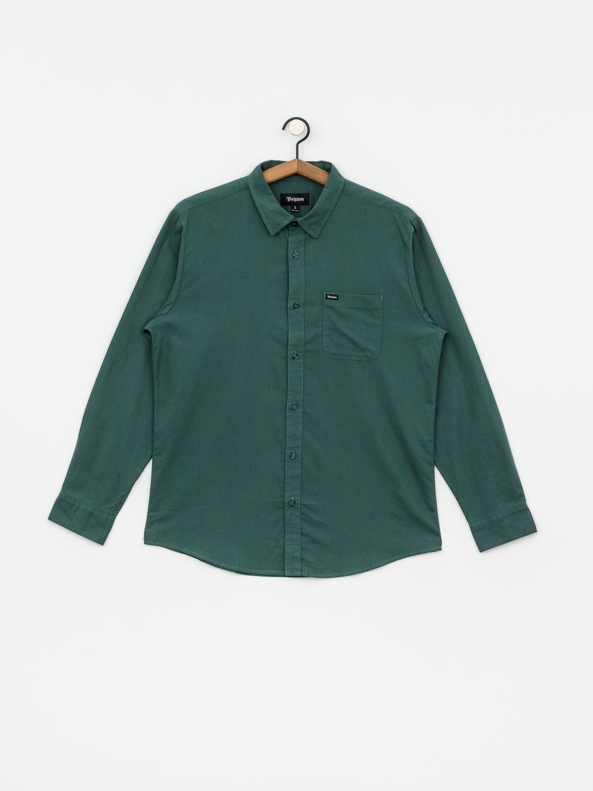 Koszula Brixton Charter Oxford Wvn (emerald)
