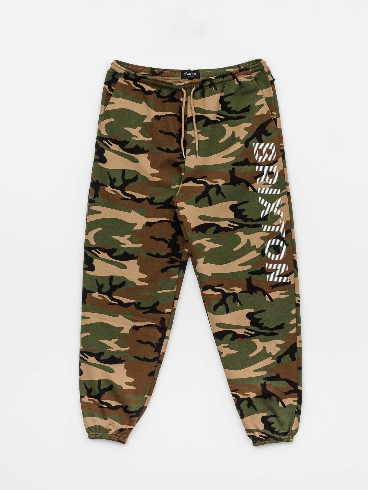 Spodnie Brixton Tread (woodland camo)