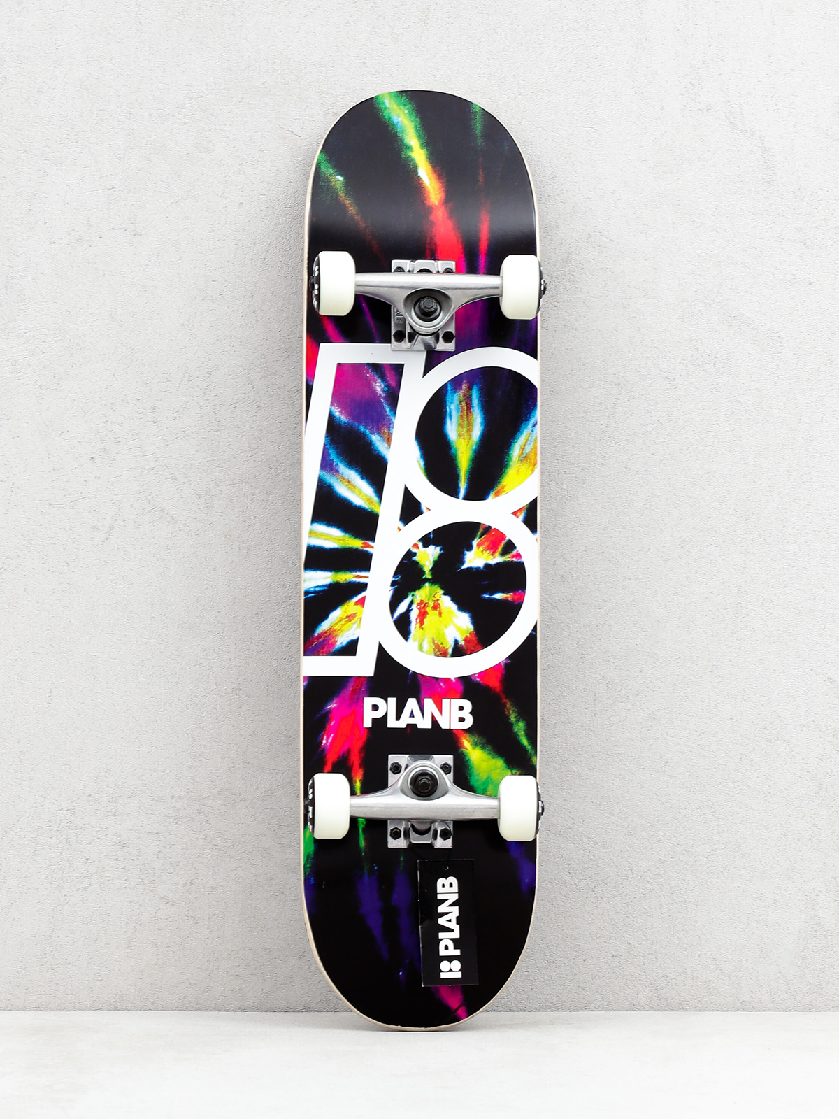 Deskorolka Plan B Team Dark Dye (black/multi)