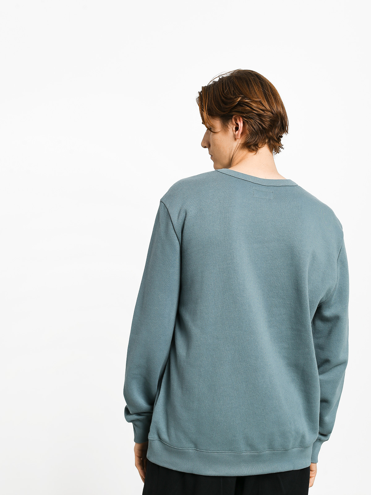 Bluza Brixton B Shield Crew (blue haze)