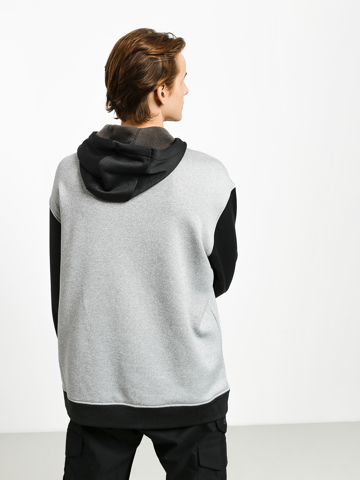 Męska Bluza z kapturem Burton Oak HD (gryhtr/trublk)