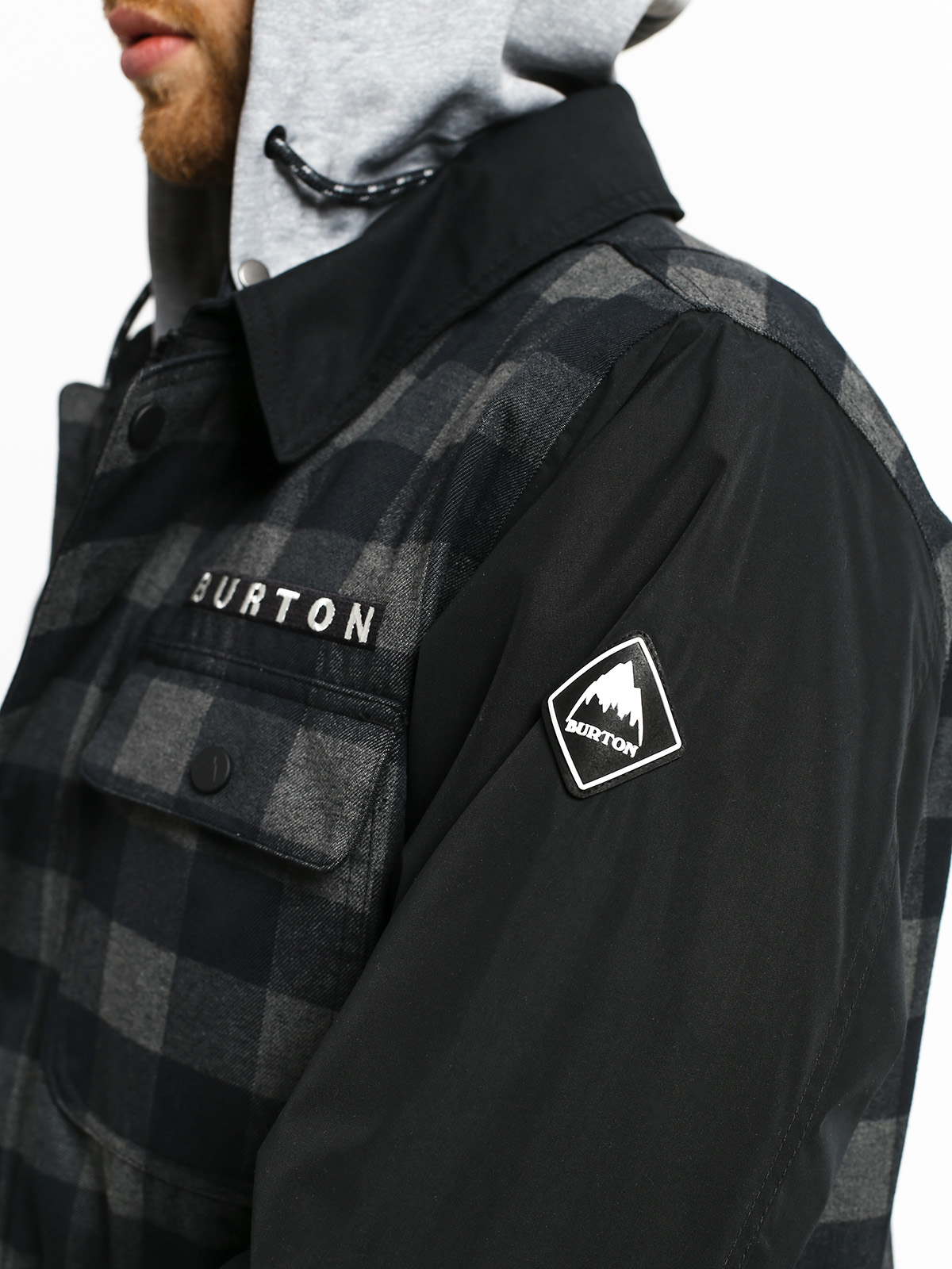 Męska Kurtka snowboardowa Burton Dunmore (true black htr buff)