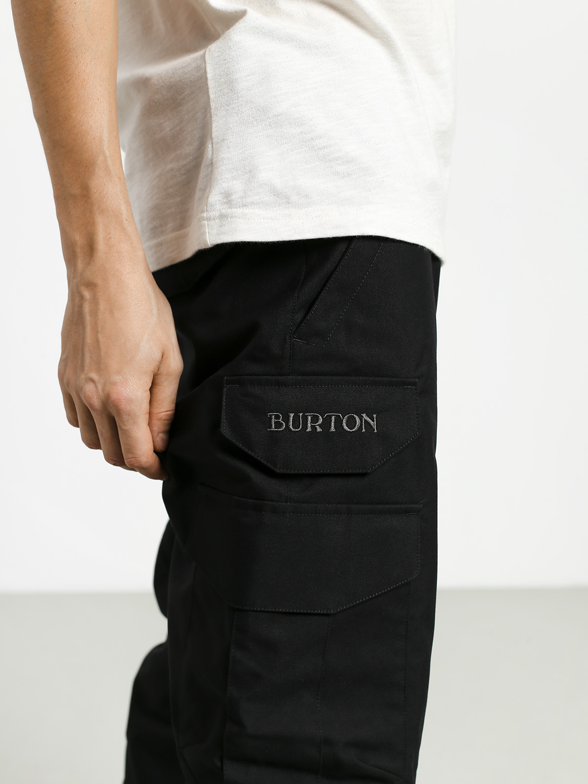 Męskie Spodnie snowboardowe Burton Cargo Regular (true black)