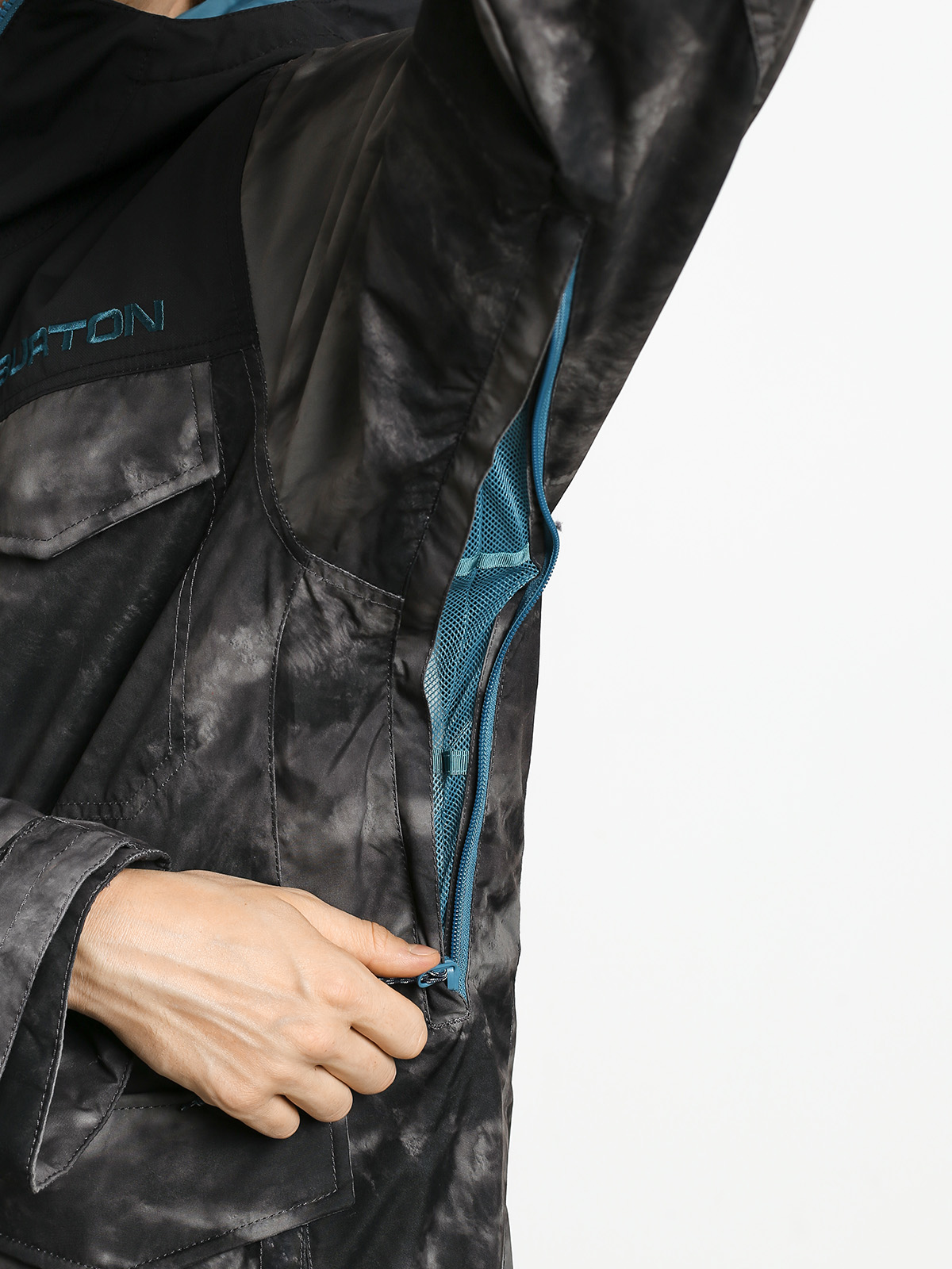 Męska Kurtka snowboardowa Burton Covert (lowpsi/trublk)