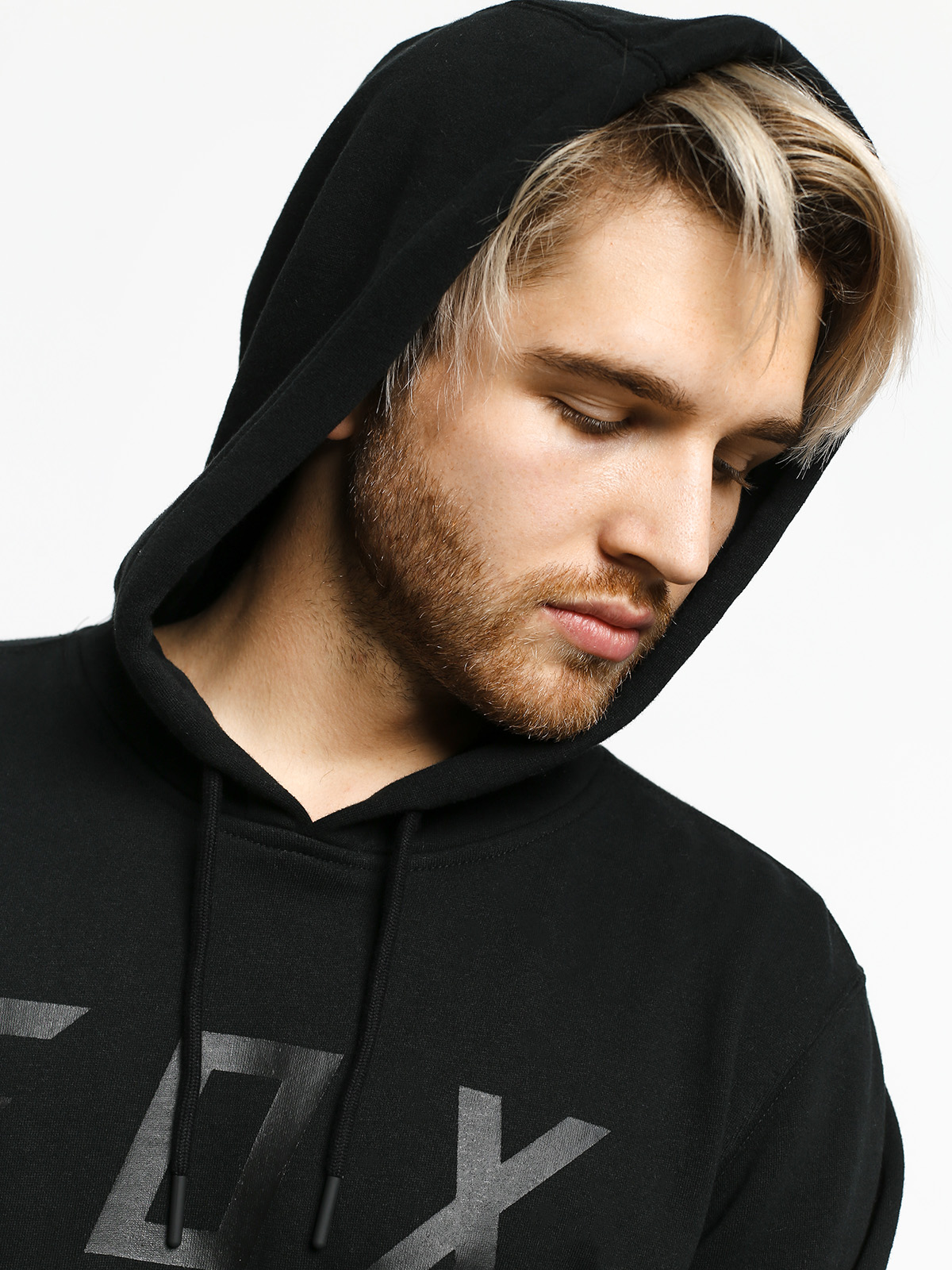 Bluza z kapturem Fox Legacy Moth HD (blk/blk)