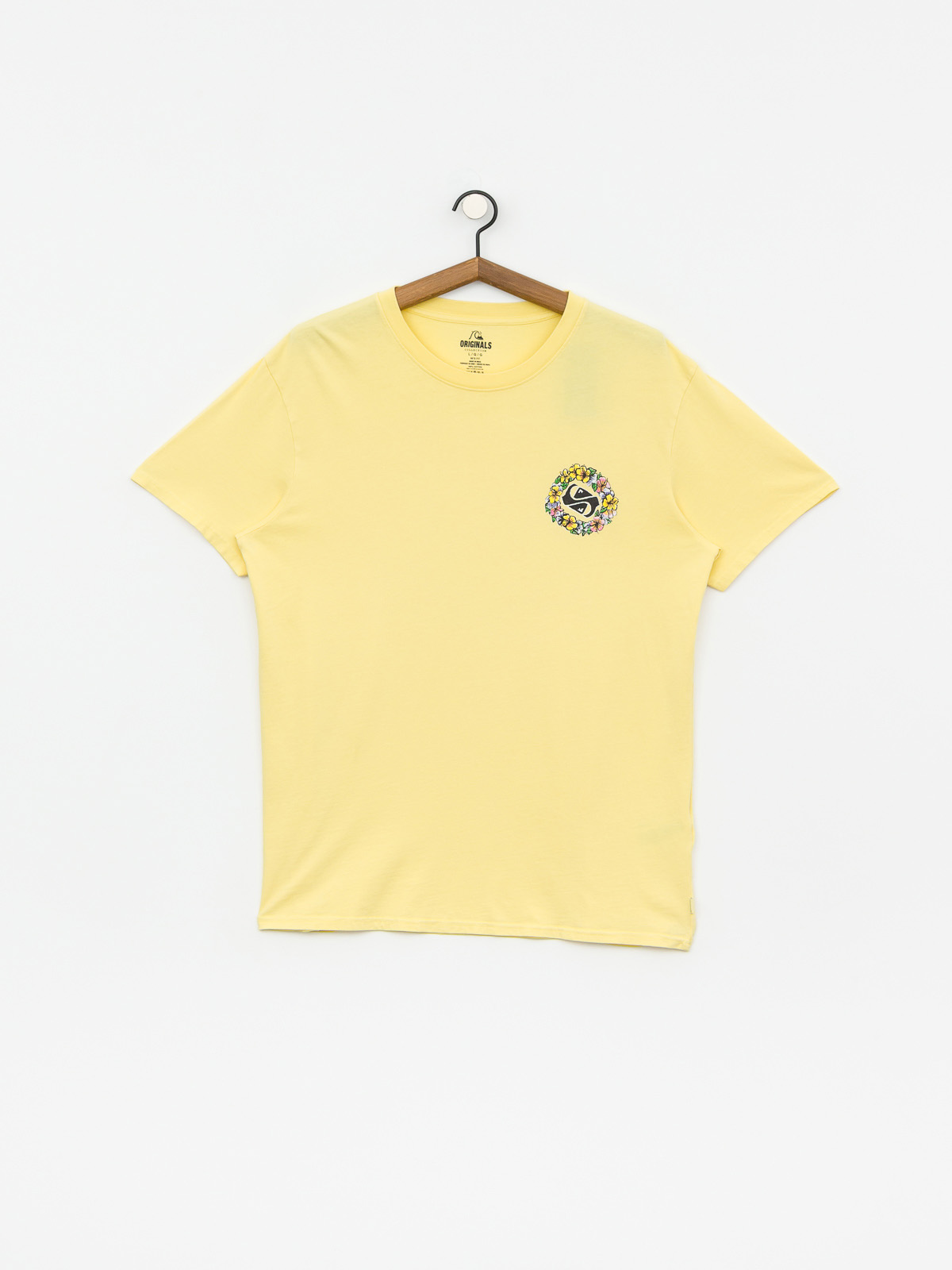 T-shirt Quiksilver Og Dead Flowers (yellow iris)