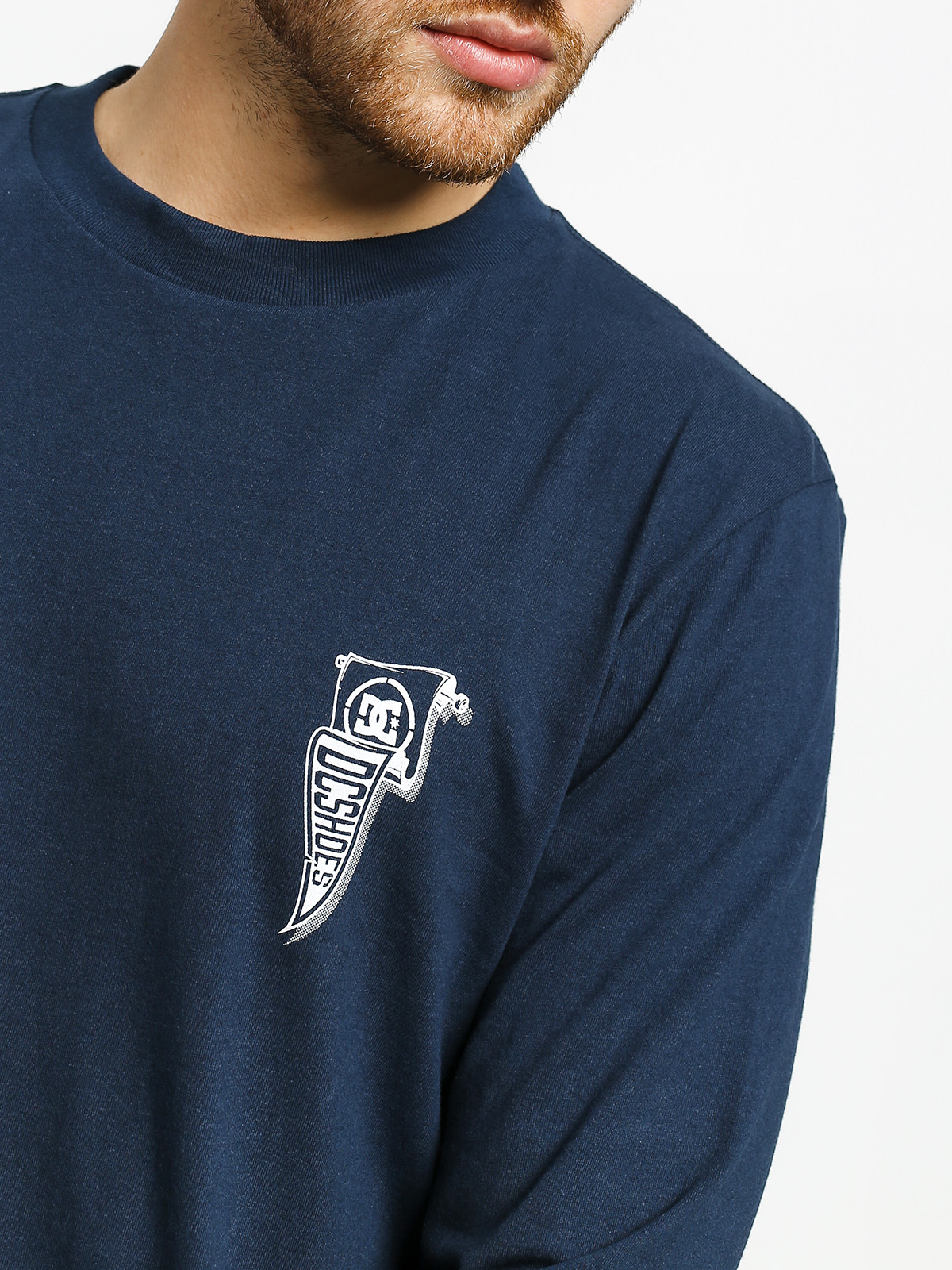 Longsleeve DC Dc Pennant (black iris)