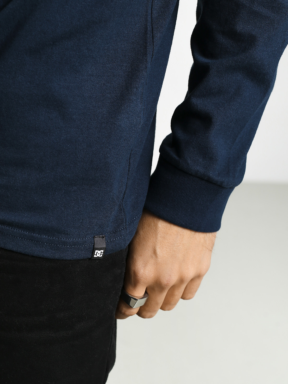 Longsleeve DC Dc Pennant (black iris)