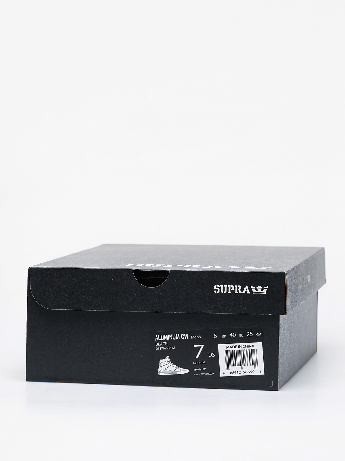 Buty Supra Aluminum Cv (black)