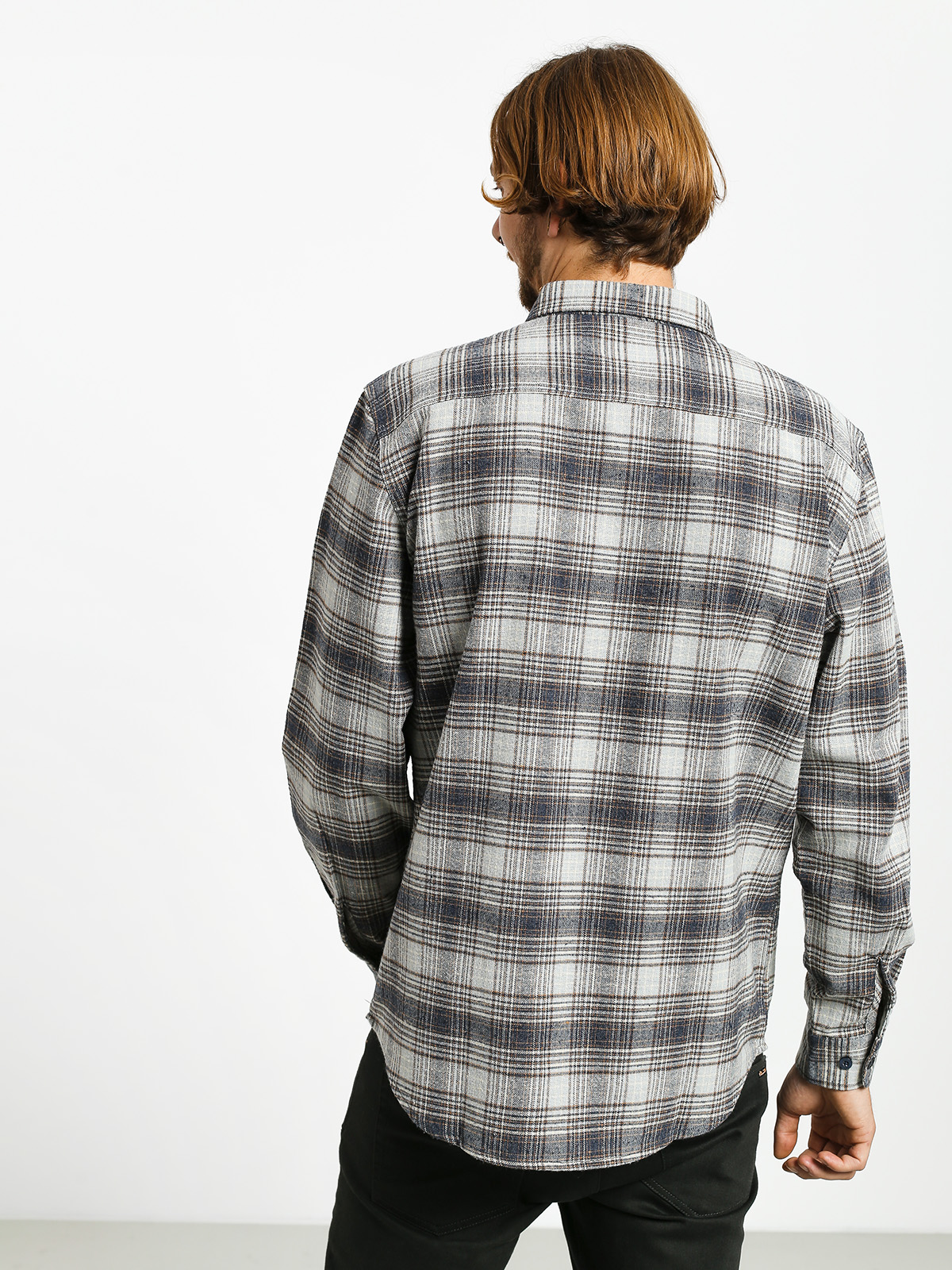Koszula Brixton Bowery Flannel Ls (twilight blue)