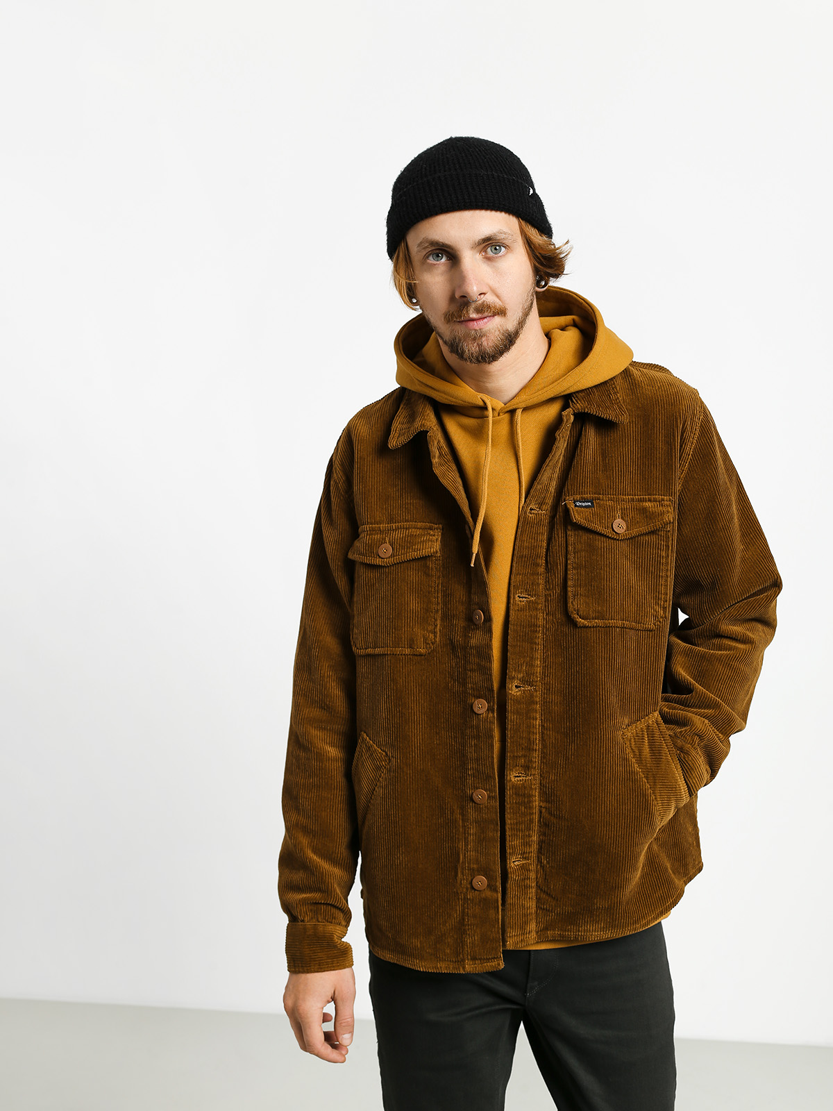 Koszula Brixton Durham Flannel Ls (brass)