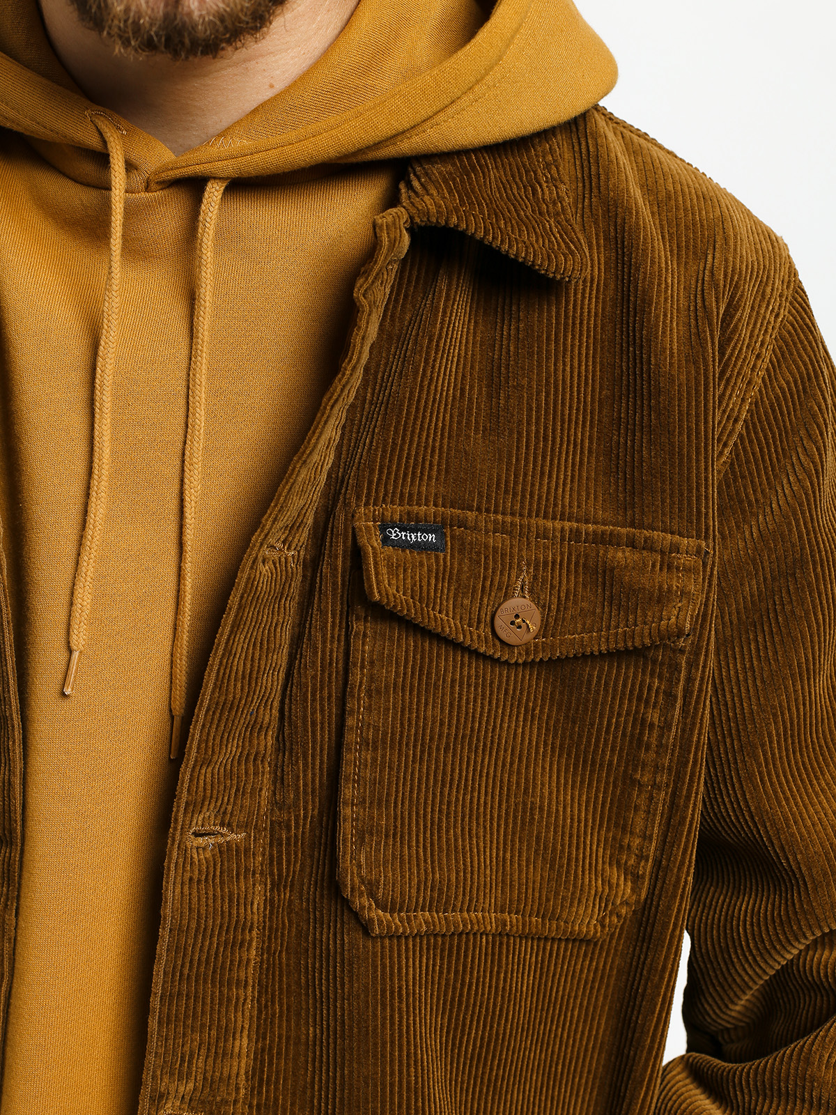 Koszula Brixton Durham Flannel Ls (brass)