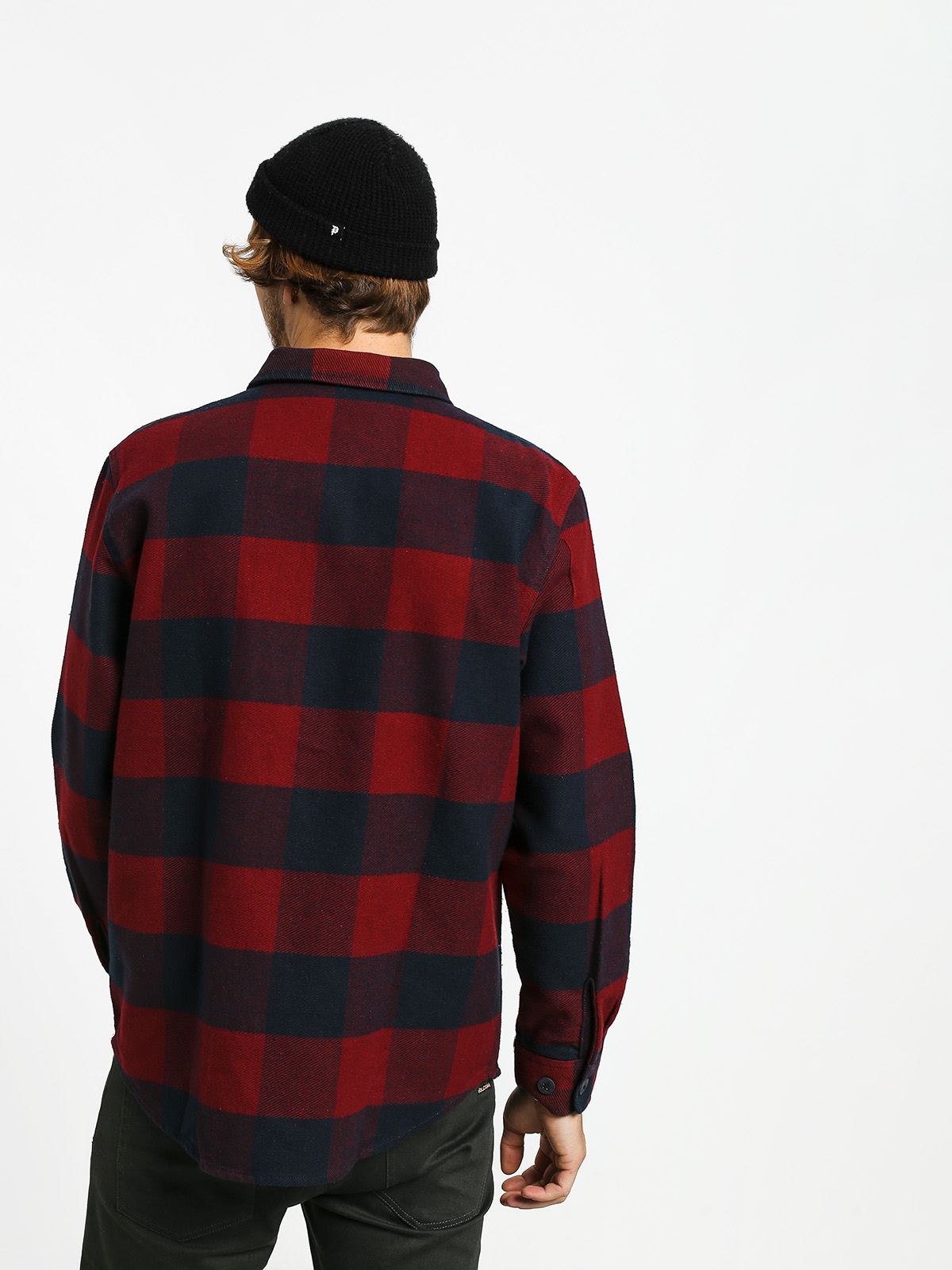 Koszula Brixton Durham Flannel Ls (navy/red)