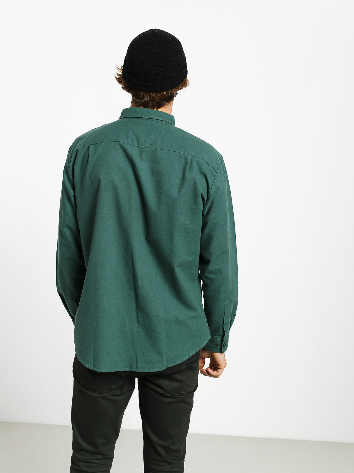 Koszula Brixton Charter Oxford Wvn (emerald)