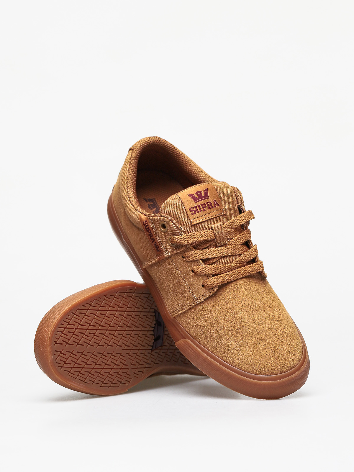 Buty Supra Stacks Vulc II (tan/brown lt gum)