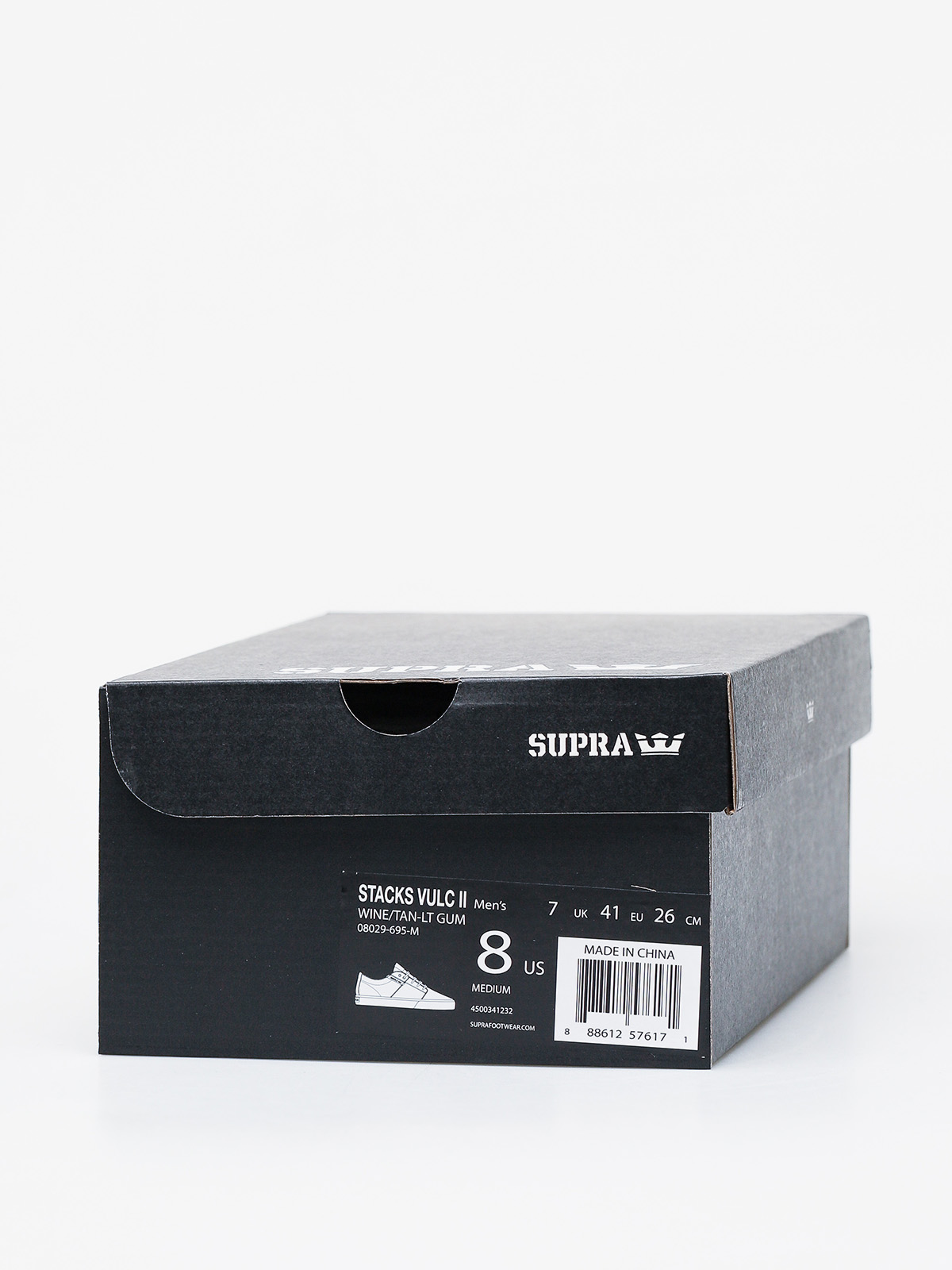 Buty Supra Stacks Vulc II (wine/tan lt gum)
