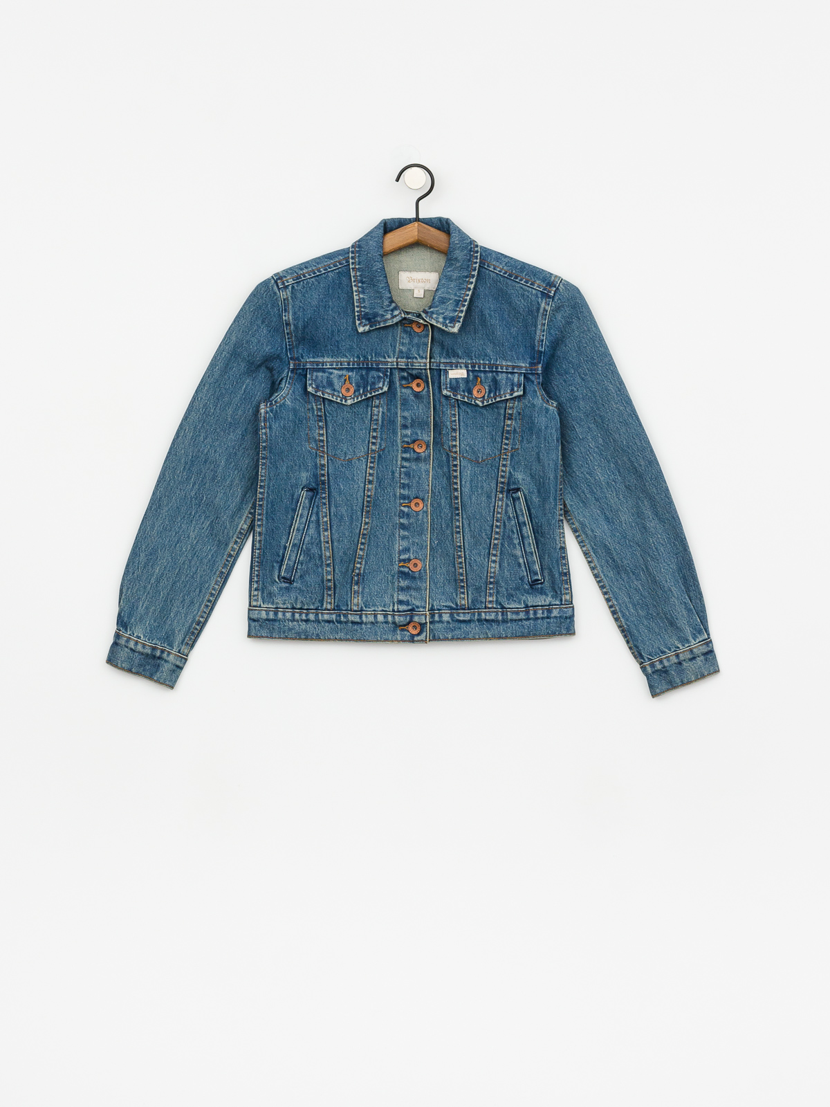 Kurtka Brixton Broadway Denim Wmn (worn indigo)