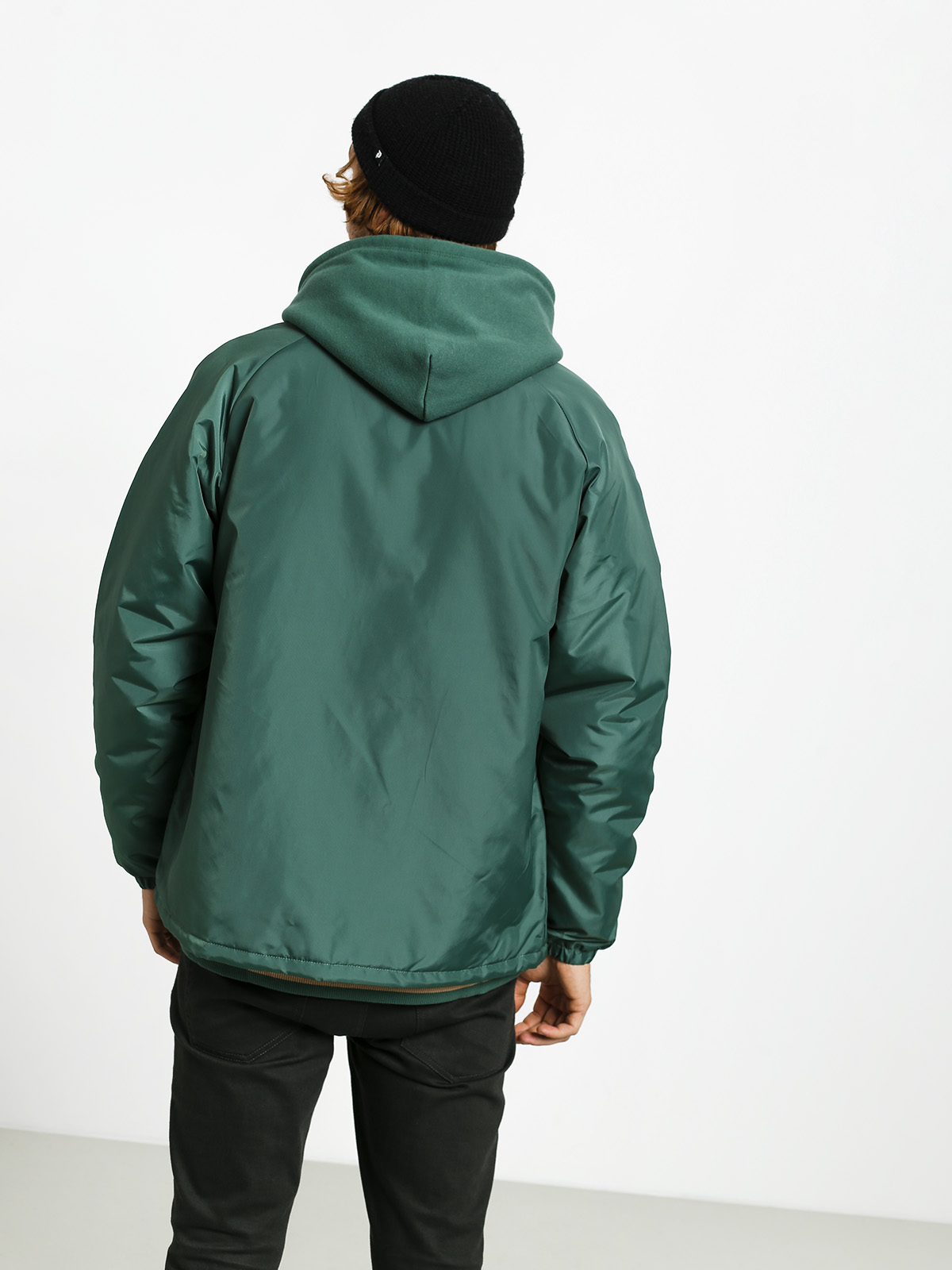 Kurtka Brixton Claxton Collar Sherpa (emerald)