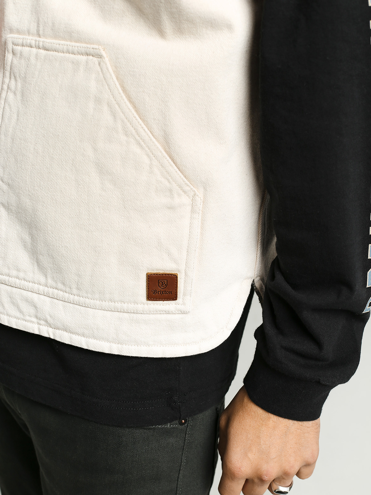 Kamizelka Brixton Abraham Rev Vest (vanilla)