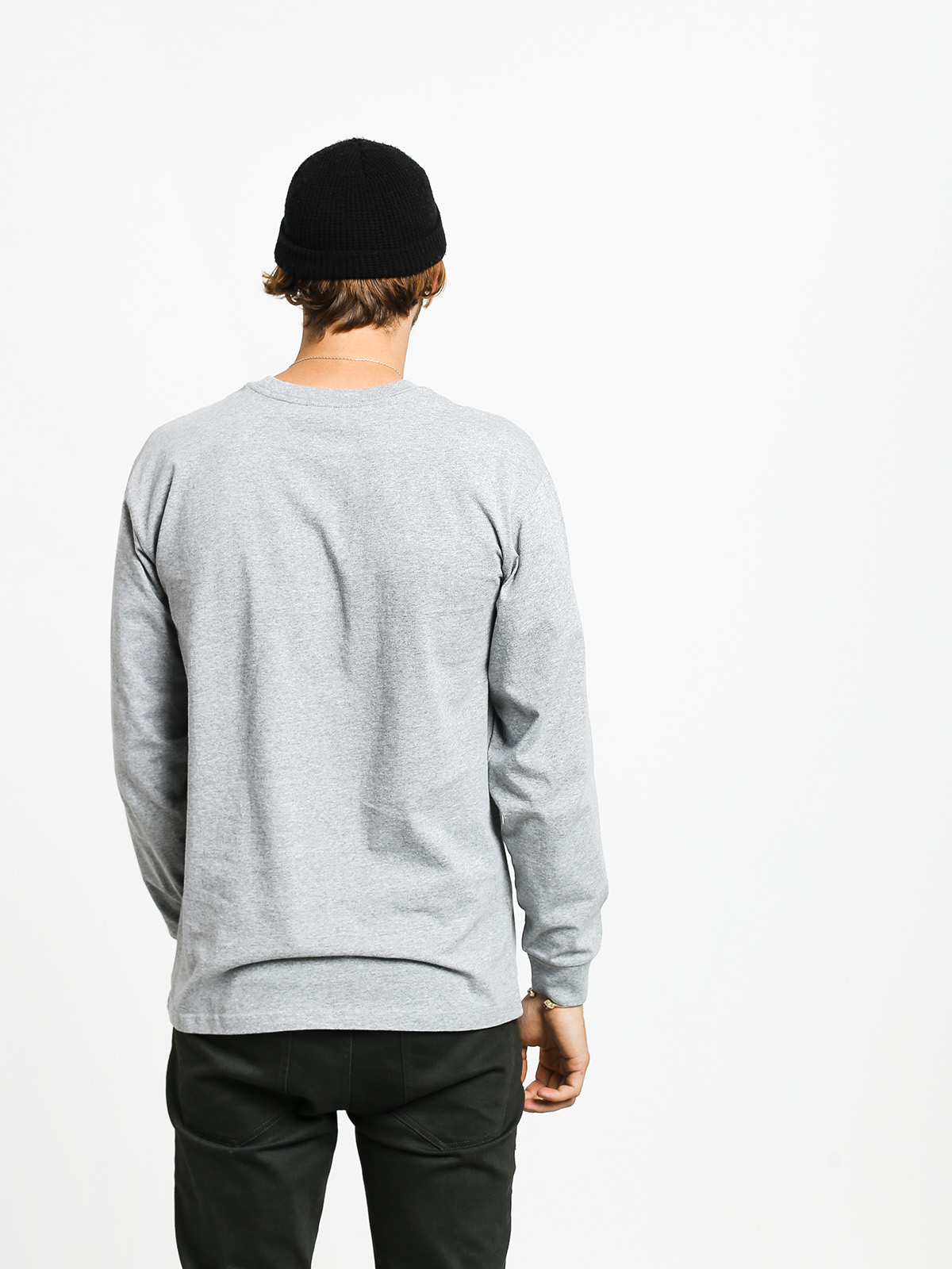 Longsleeve Brixton Stith VI Stt (heather grey)