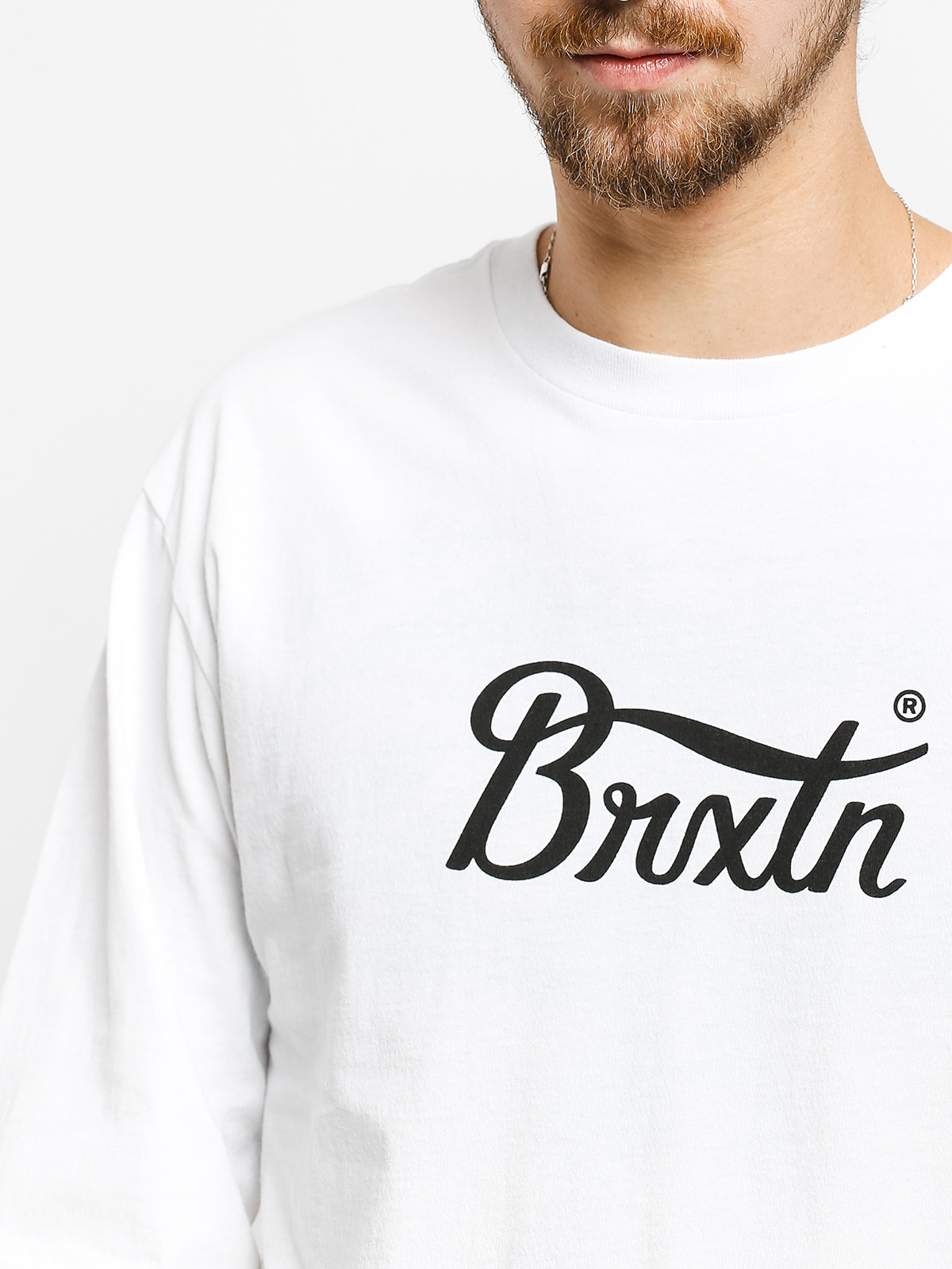 Longsleeve Brixton Stith VI Stt (white)