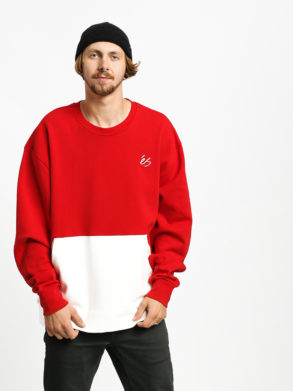 Bluza eS Cera Tech Crew (red/white)