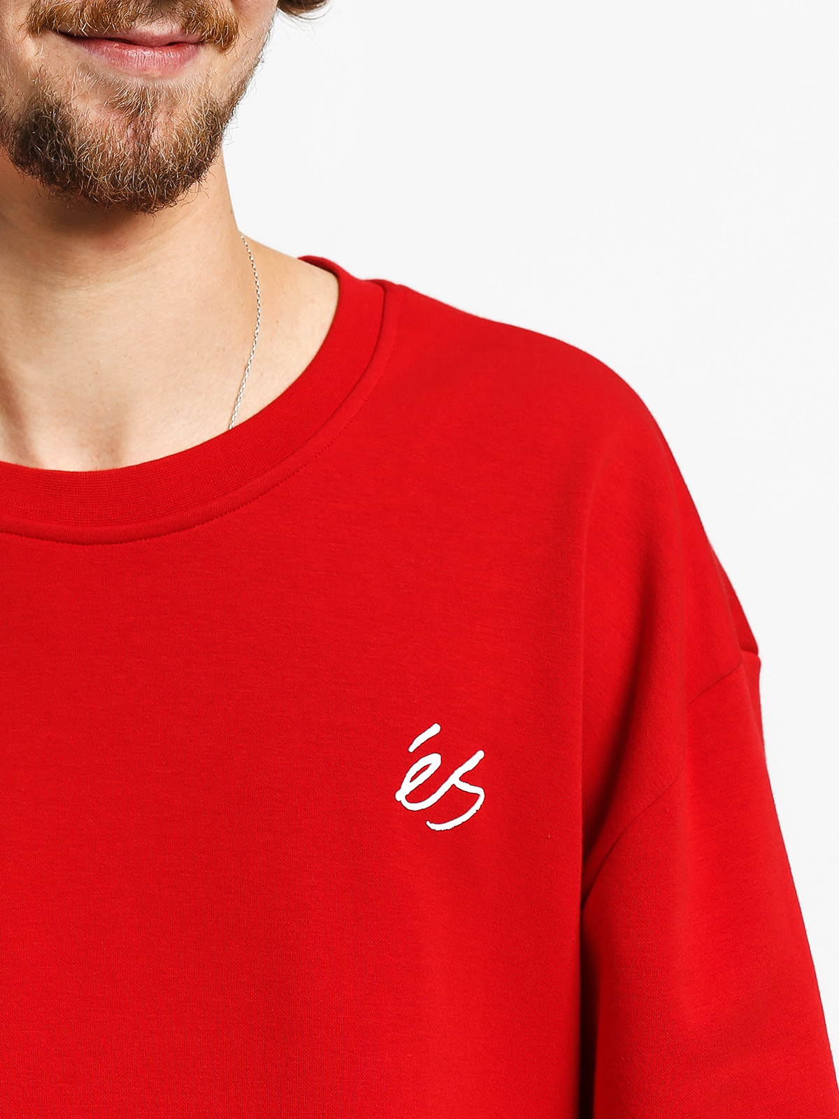Bluza eS Cera Tech Crew (red/white)