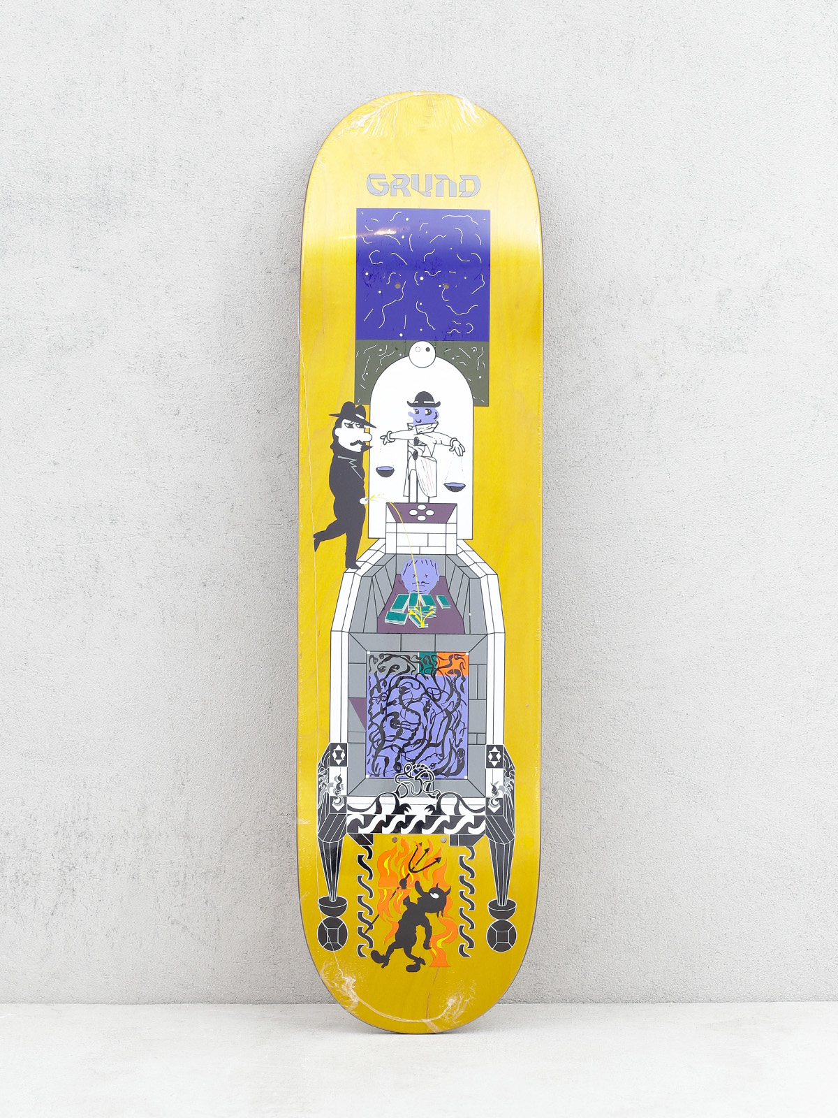 Deck Polar Skate Paul Grund Legacy (yellow)