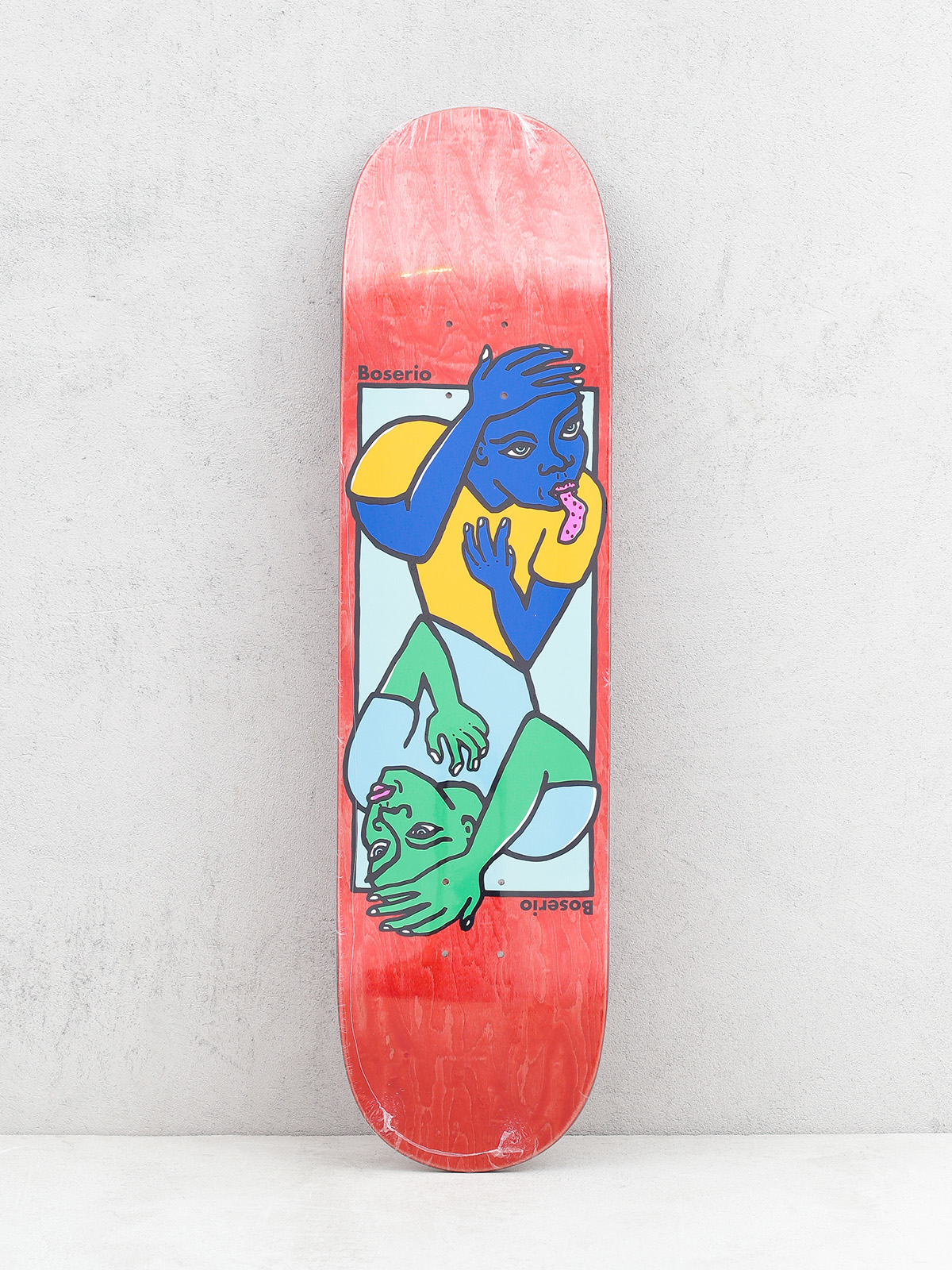 Deck Polar Skate Boserio Double Head (red)