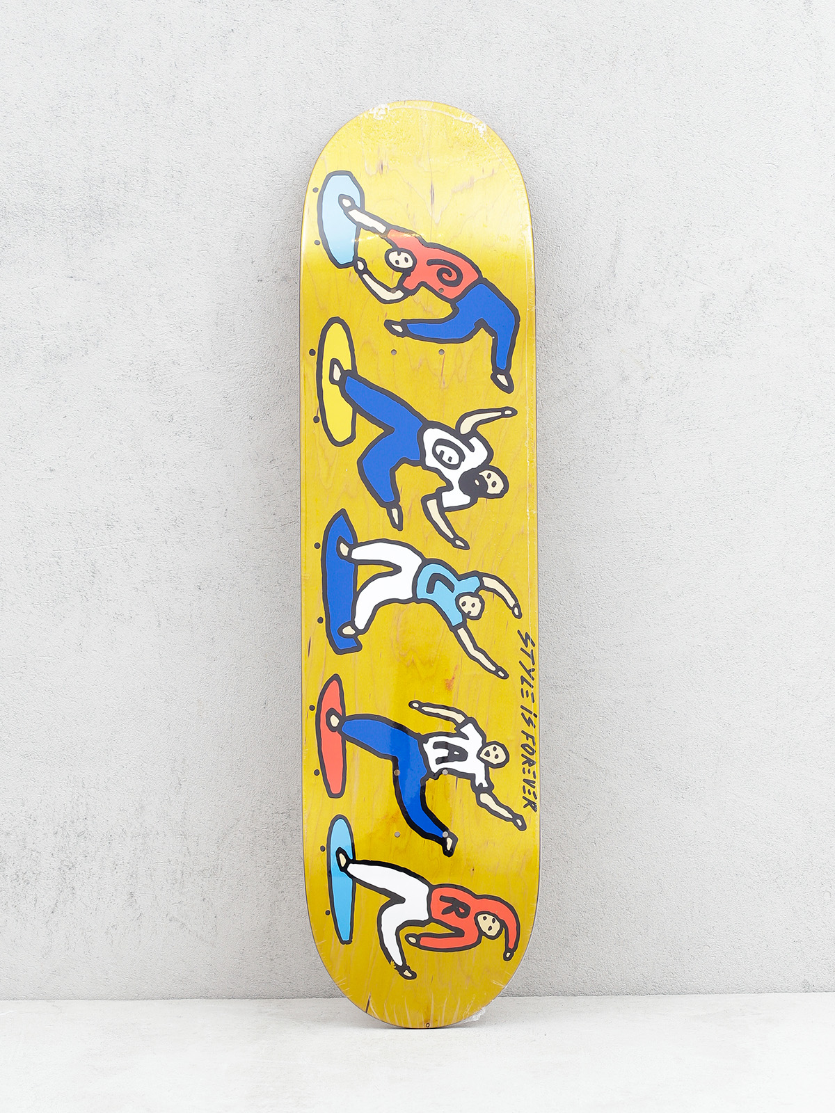 Deck Polar Skate Team Style Is Forever (yellow)