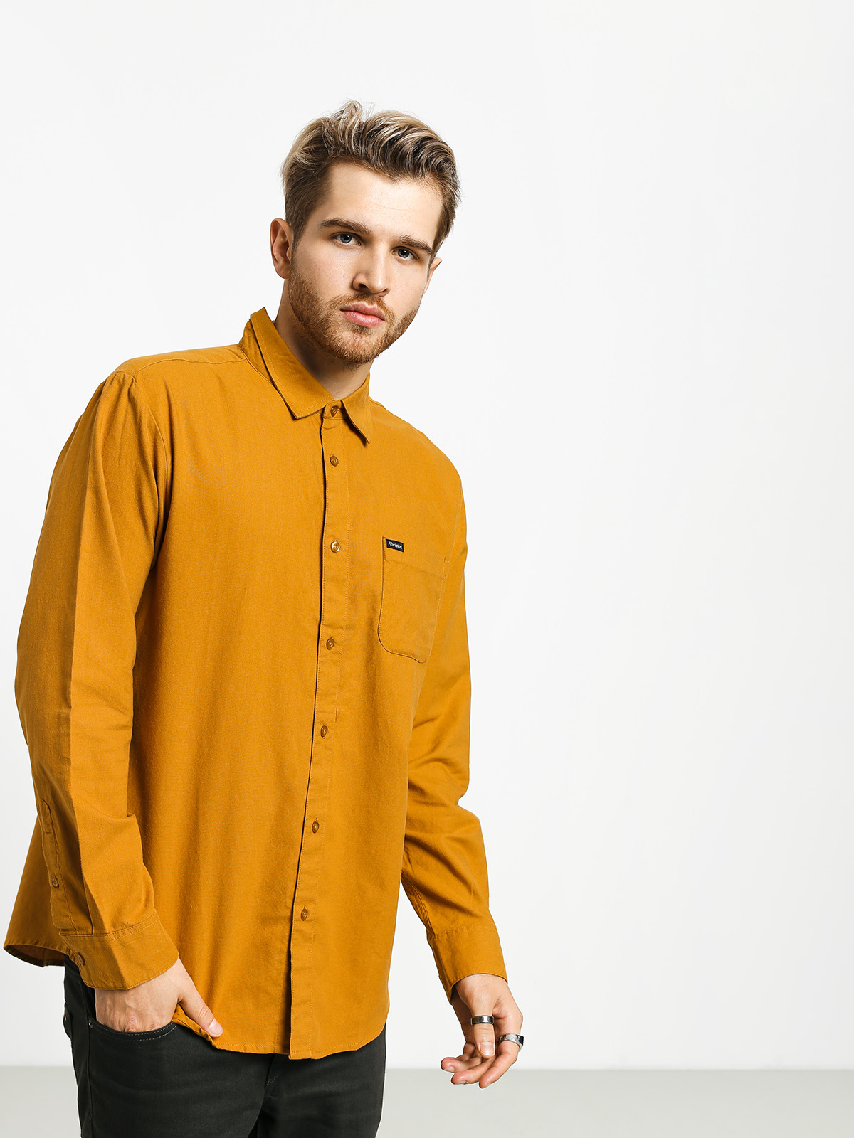 Koszula Brixton Charter Oxford Wvn (maize)