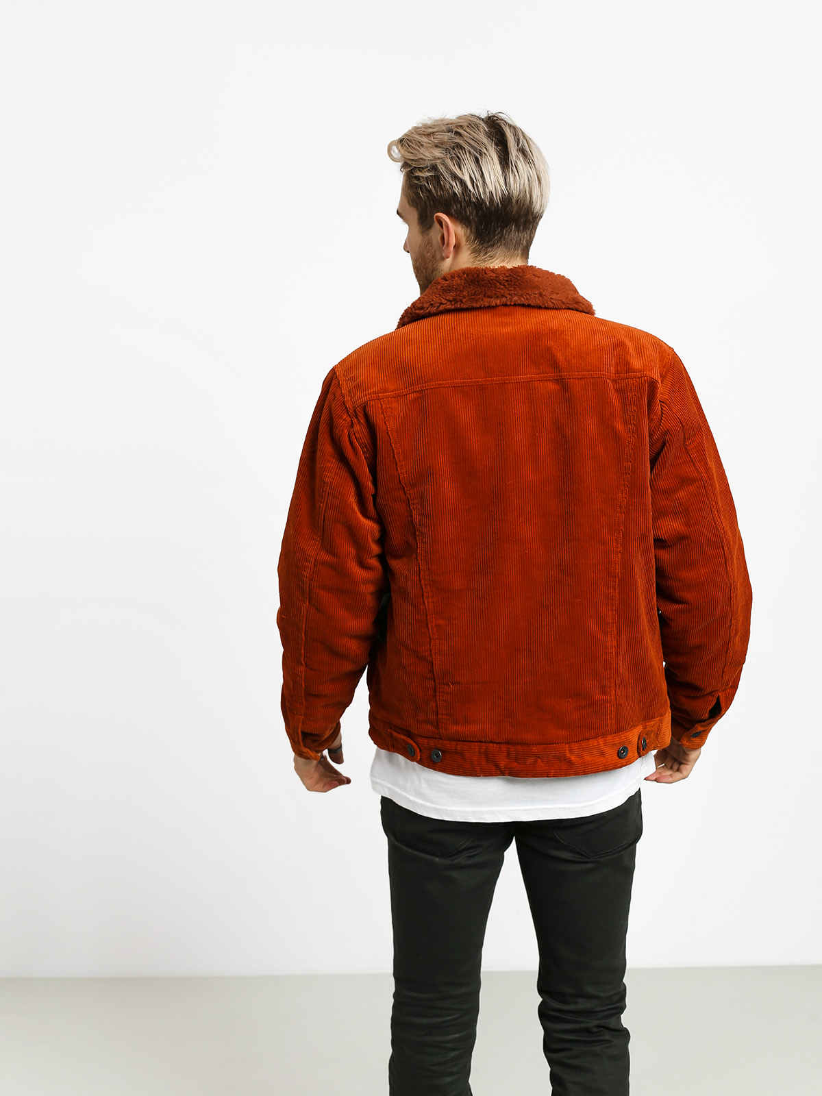 Kurtka Brixton Cable Sherpa (picante)