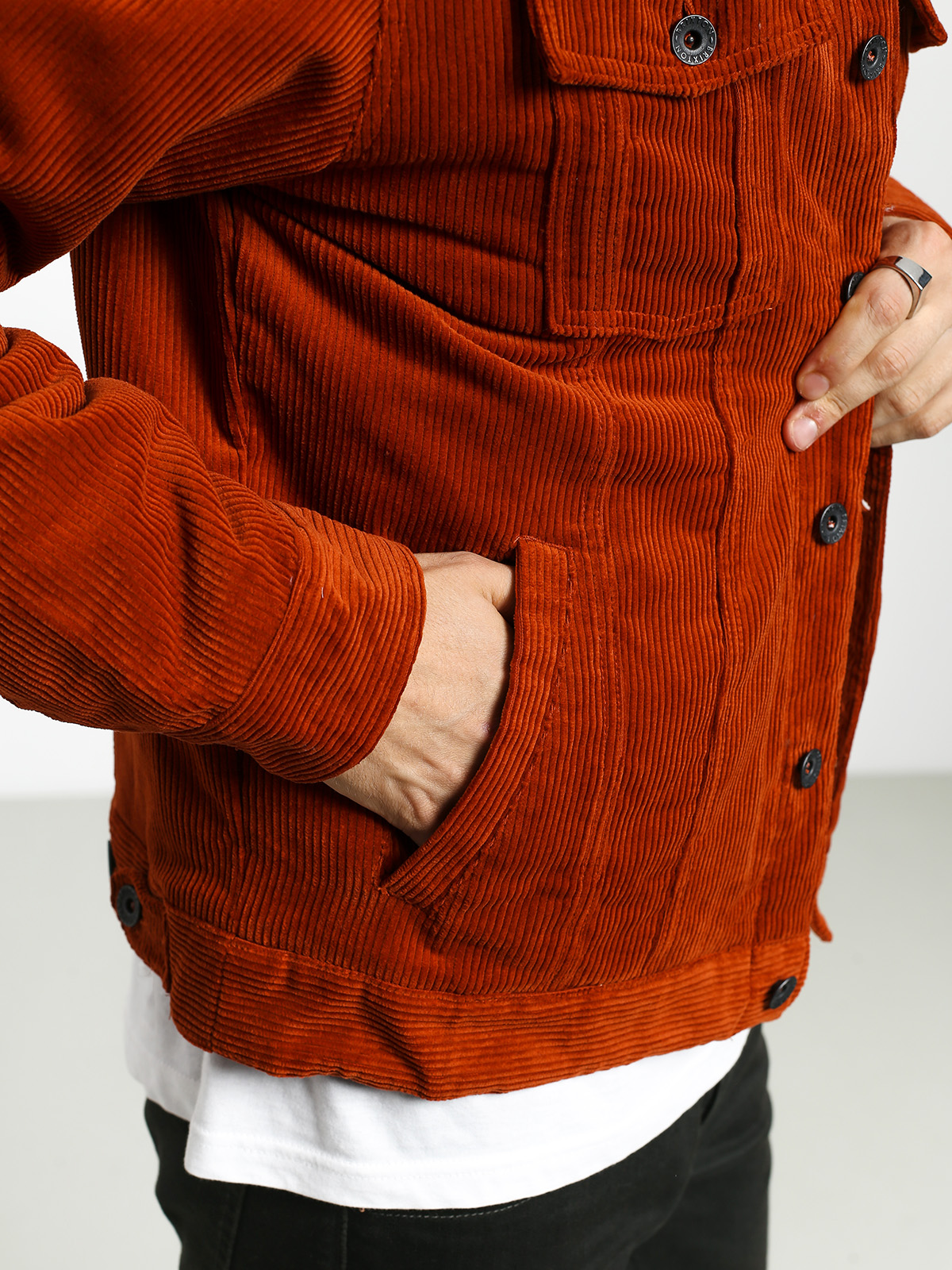 Kurtka Brixton Cable Sherpa (picante)
