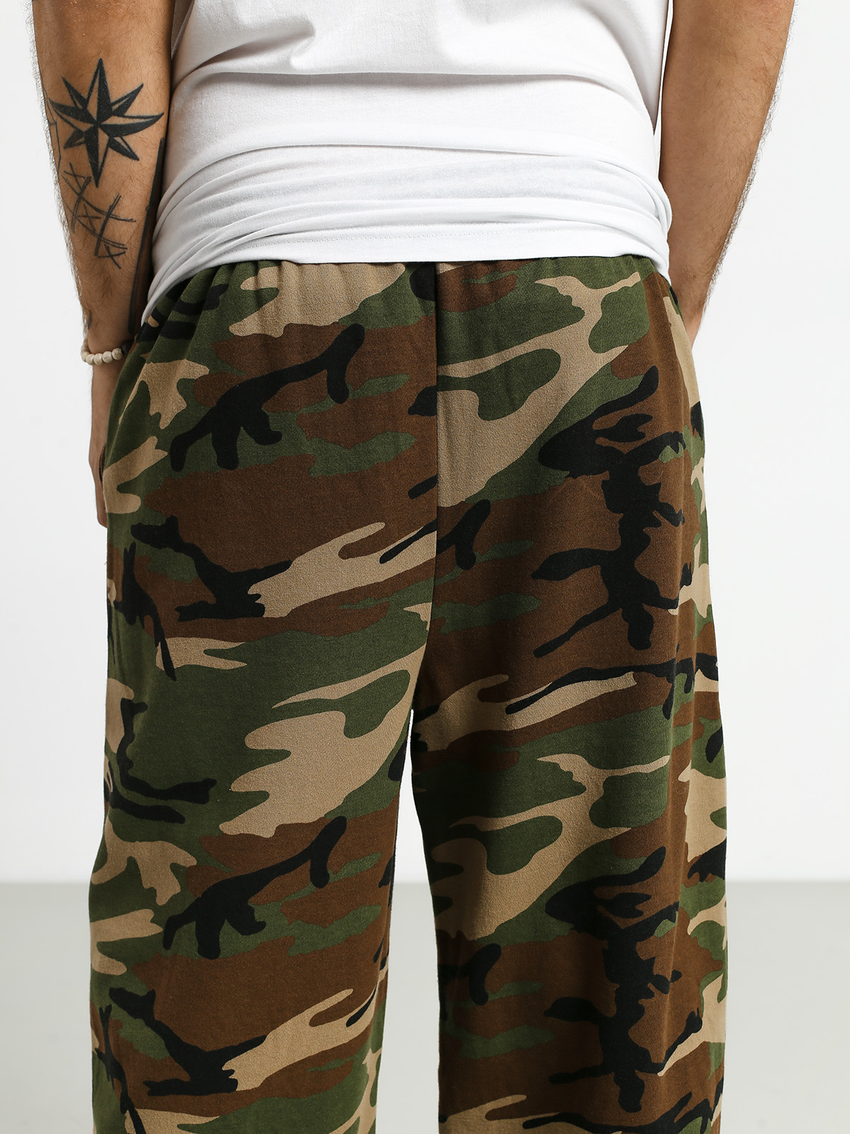 Spodnie Brixton Tread (woodland camo)