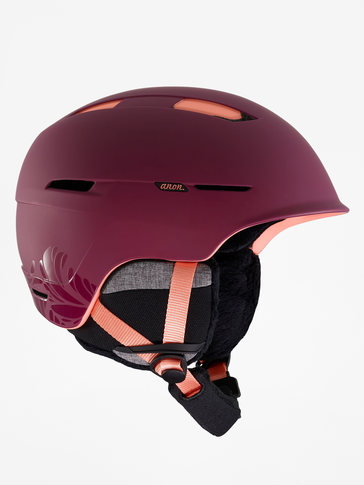 Damski Kask Anon Auburn (ruby)