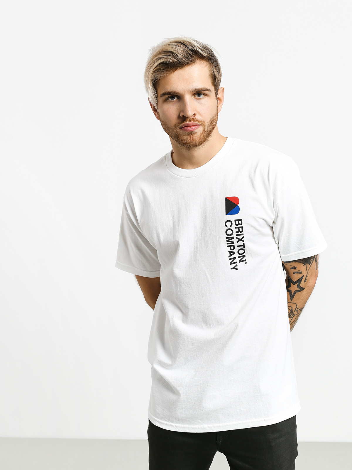 T-shirt Brixton Stowell VI Stt (white)