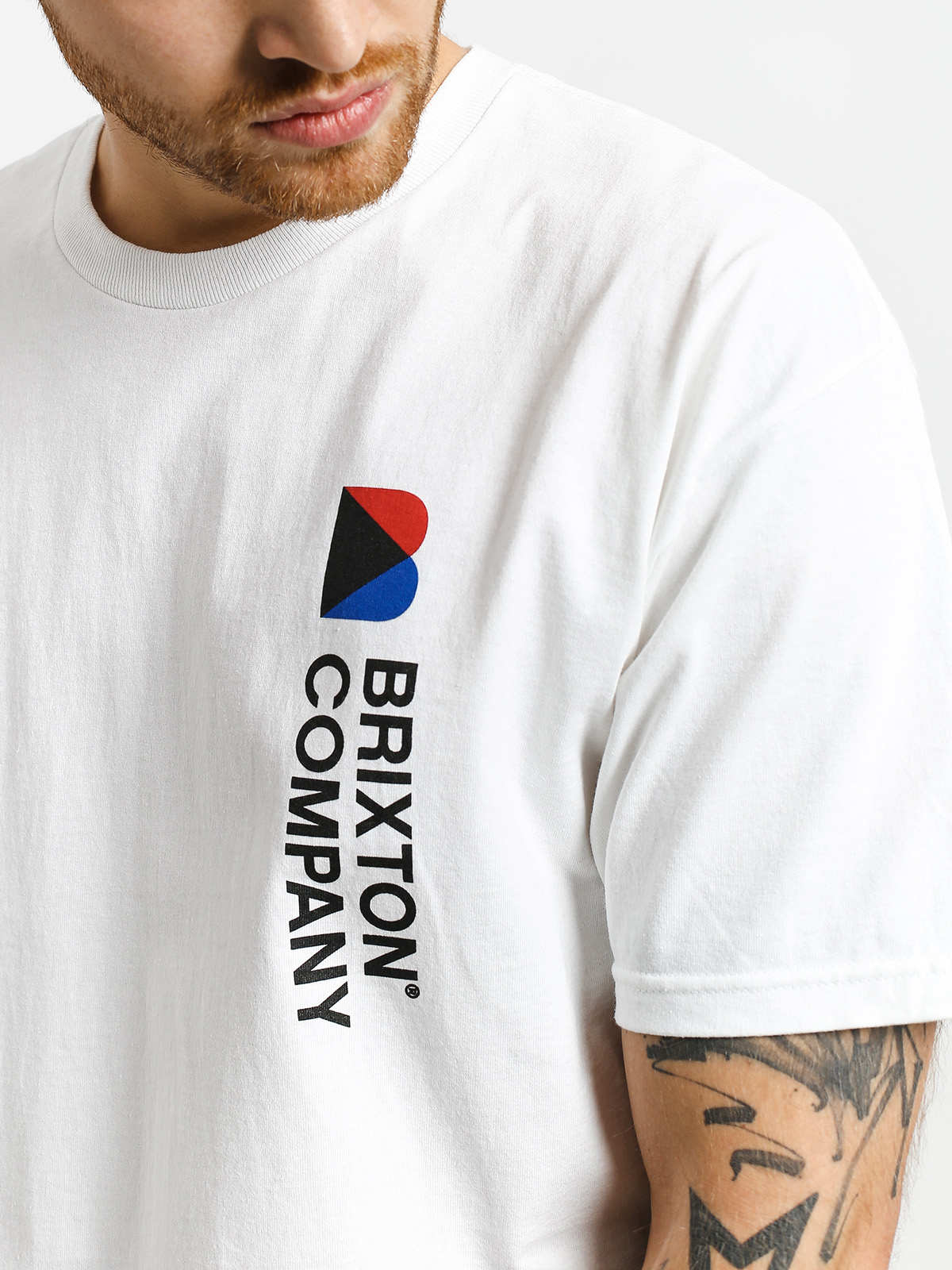 T-shirt Brixton Stowell VI Stt (white)