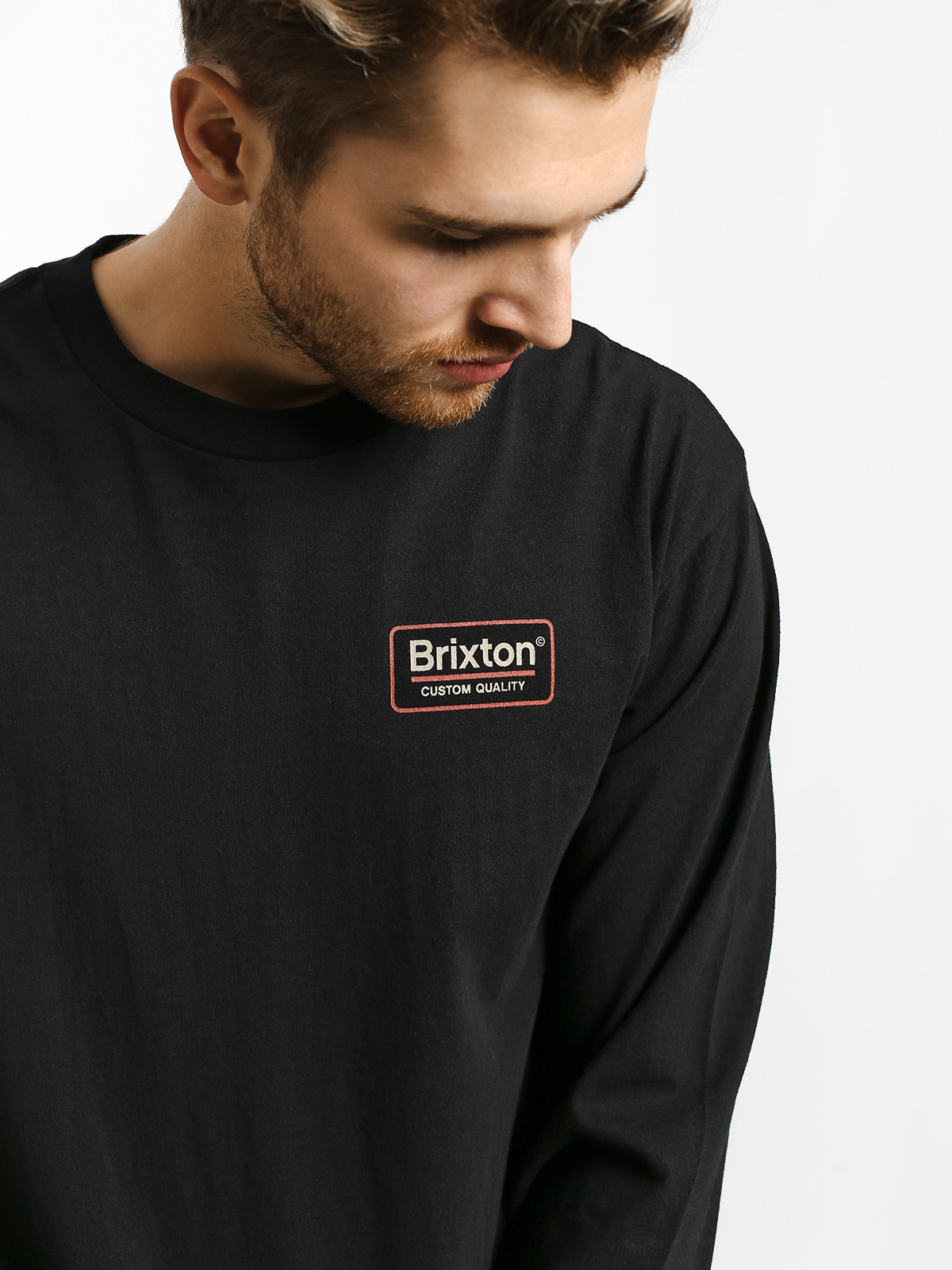 Longsleeve Brixton Palmer II Stt (black)