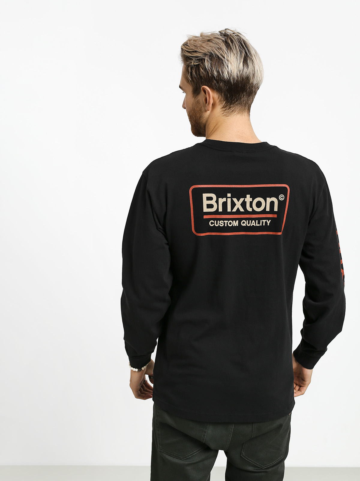 Longsleeve Brixton Palmer II Stt (black)