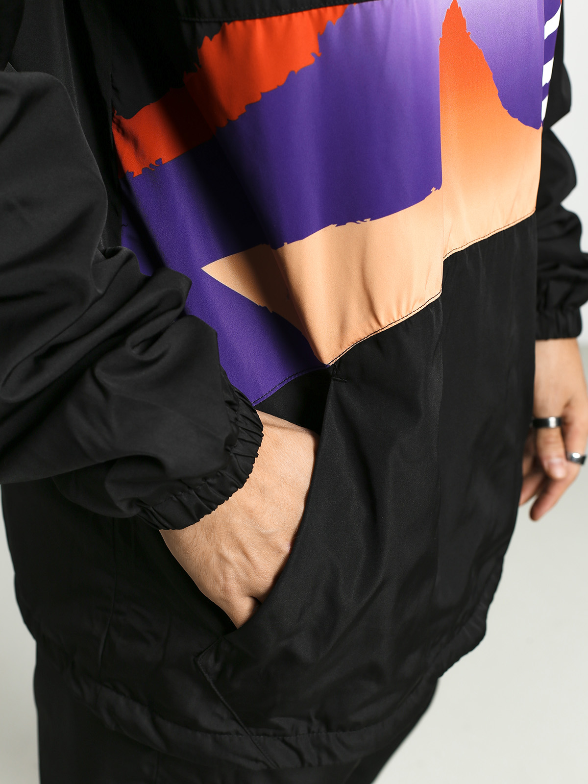 Kurtka eS Esden Anorak (black/print)