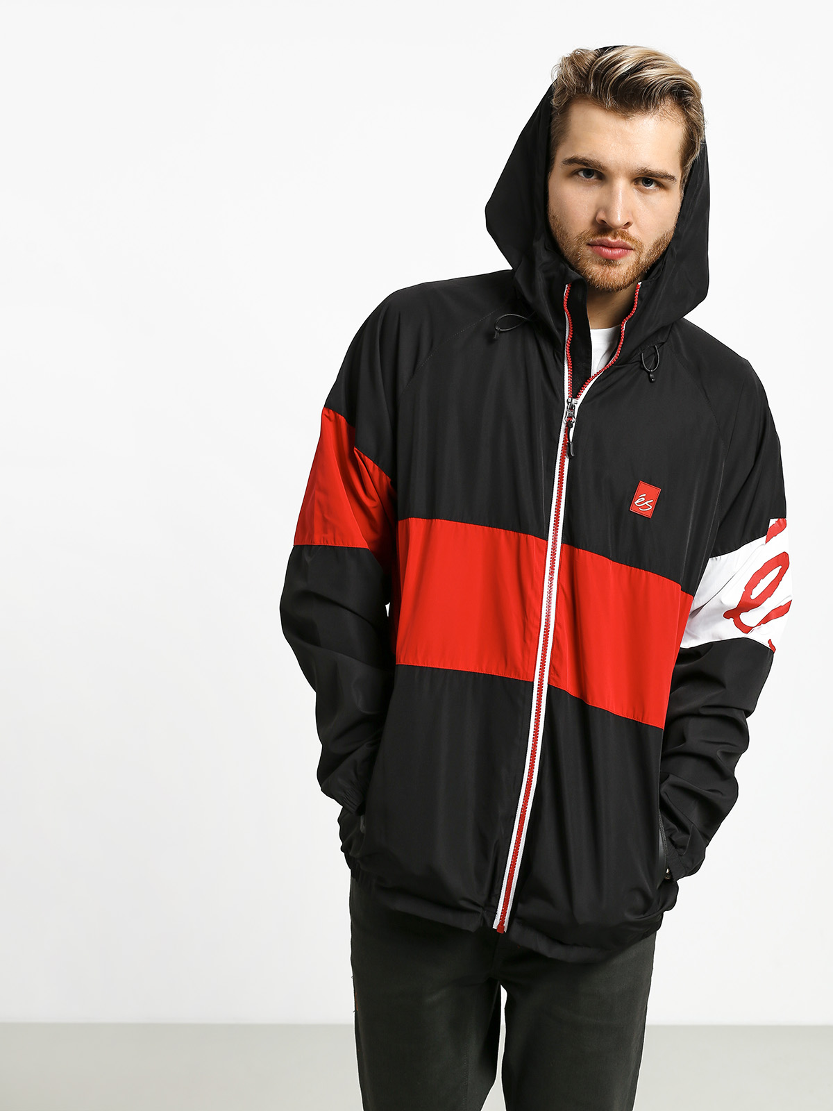 Kurtka Es Seca (black/red)