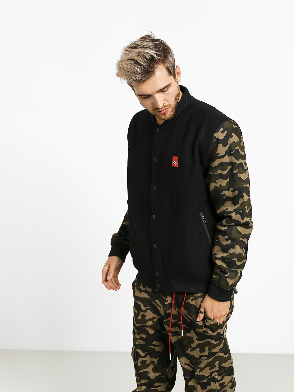 Kurtka eS Kapra (black/camo)