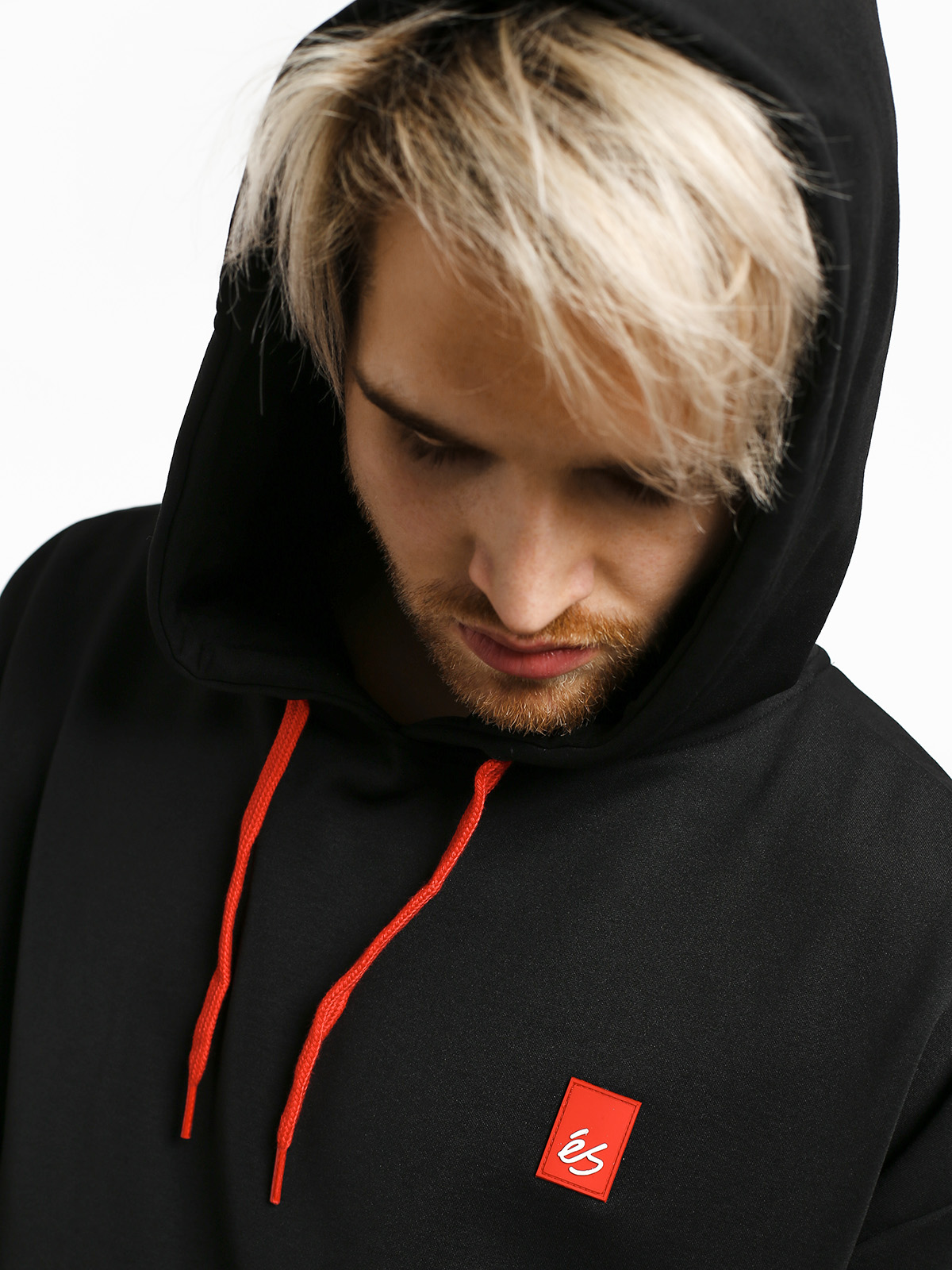 Bluza z kapturem eS Codec Tech HD (black/red)
