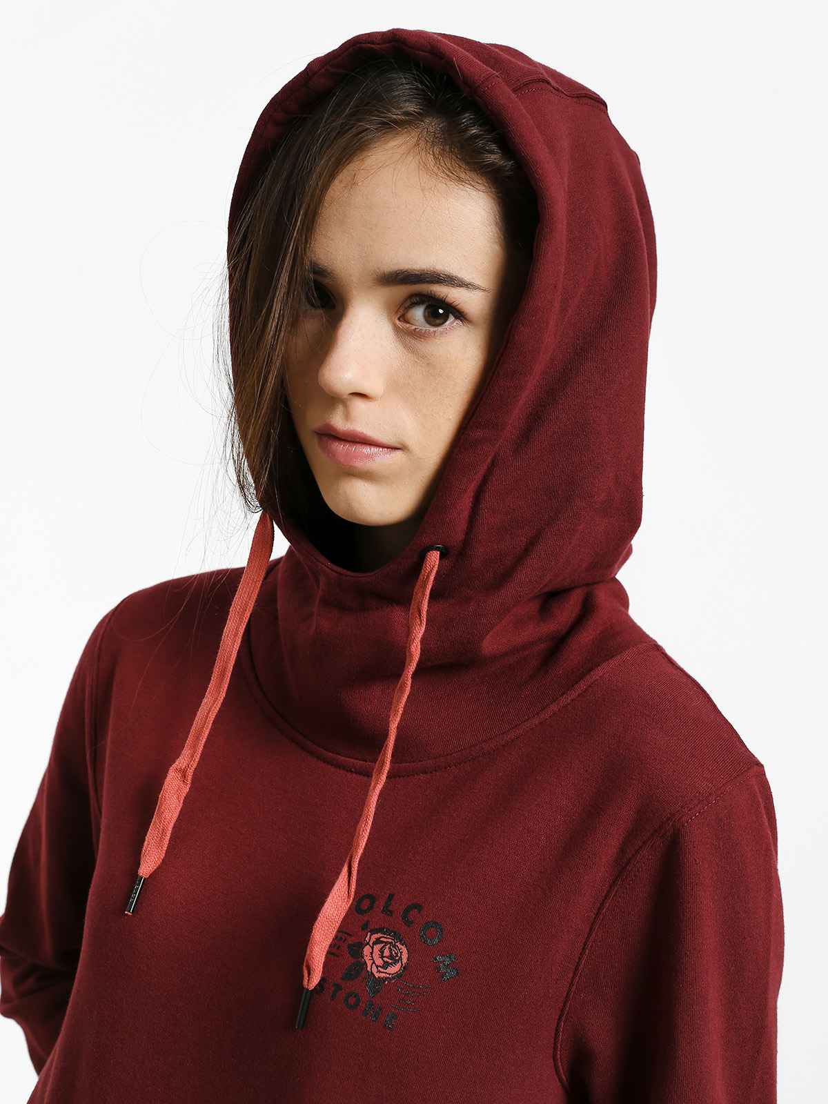 Damska Bluza z kapturem Volcom Costus HD (scr)